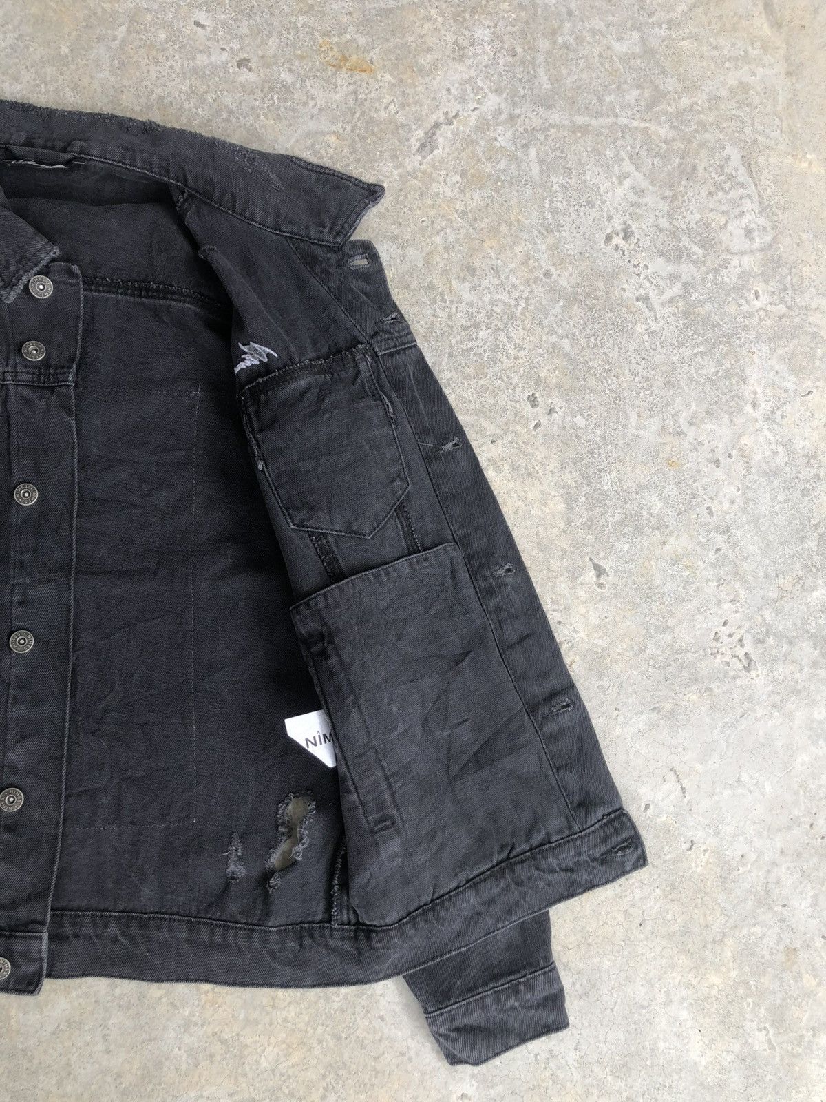 If Six Was Nine Japanese Nimes Patchwork Embroidered Denim Size US S / EU 44-46 / 1 - 8 Thumbnail