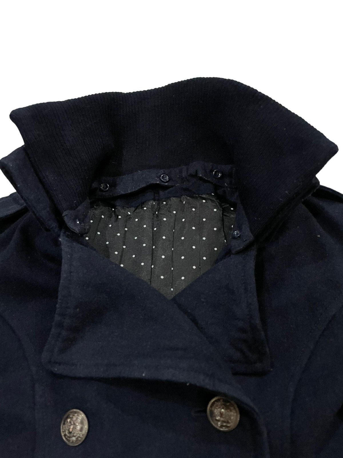 If Six Was Nine × Japanese Brand Japanese Faux Suede Wool Double Breasted Jacket Size US L / EU 52-54 / 3 - 7 Thumbnail