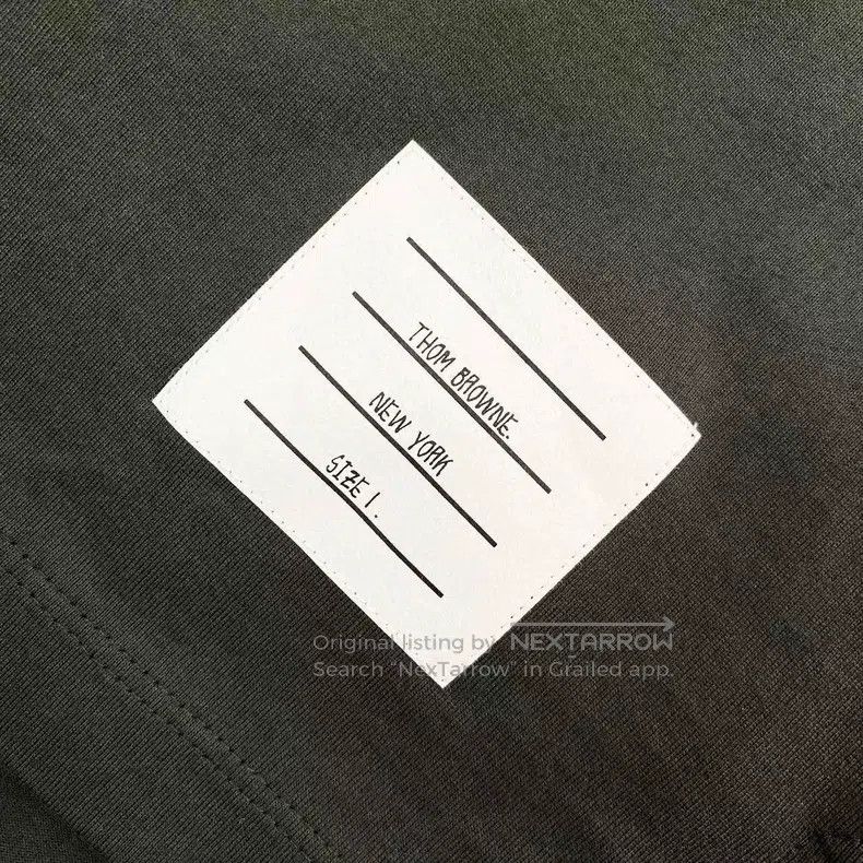 Thom Browne Thom Browne Baburin embroidery short sleeves Size US S / EU 44-46 / 1 - 4 Thumbnail
