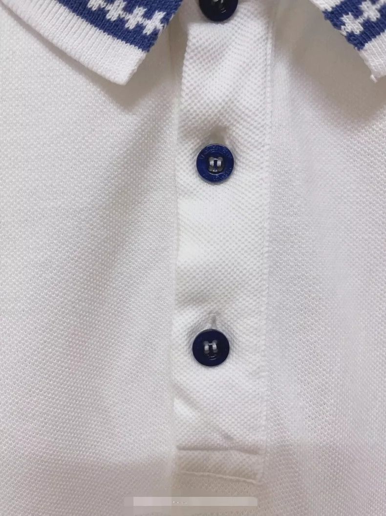 Versace Versace Classic blue striped men's short sleeves Size US L / EU 52-54 / 3 - 5 Thumbnail