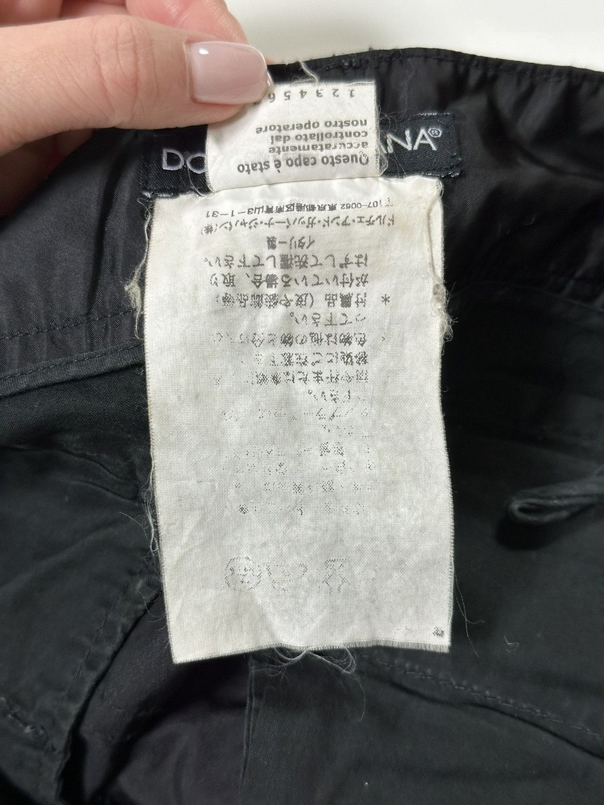 Dolce & Gabbana DOLCE&GABBANA Fall Winter 2003 Bondage Parachute Pants Size US 29 - 7 Thumbnail