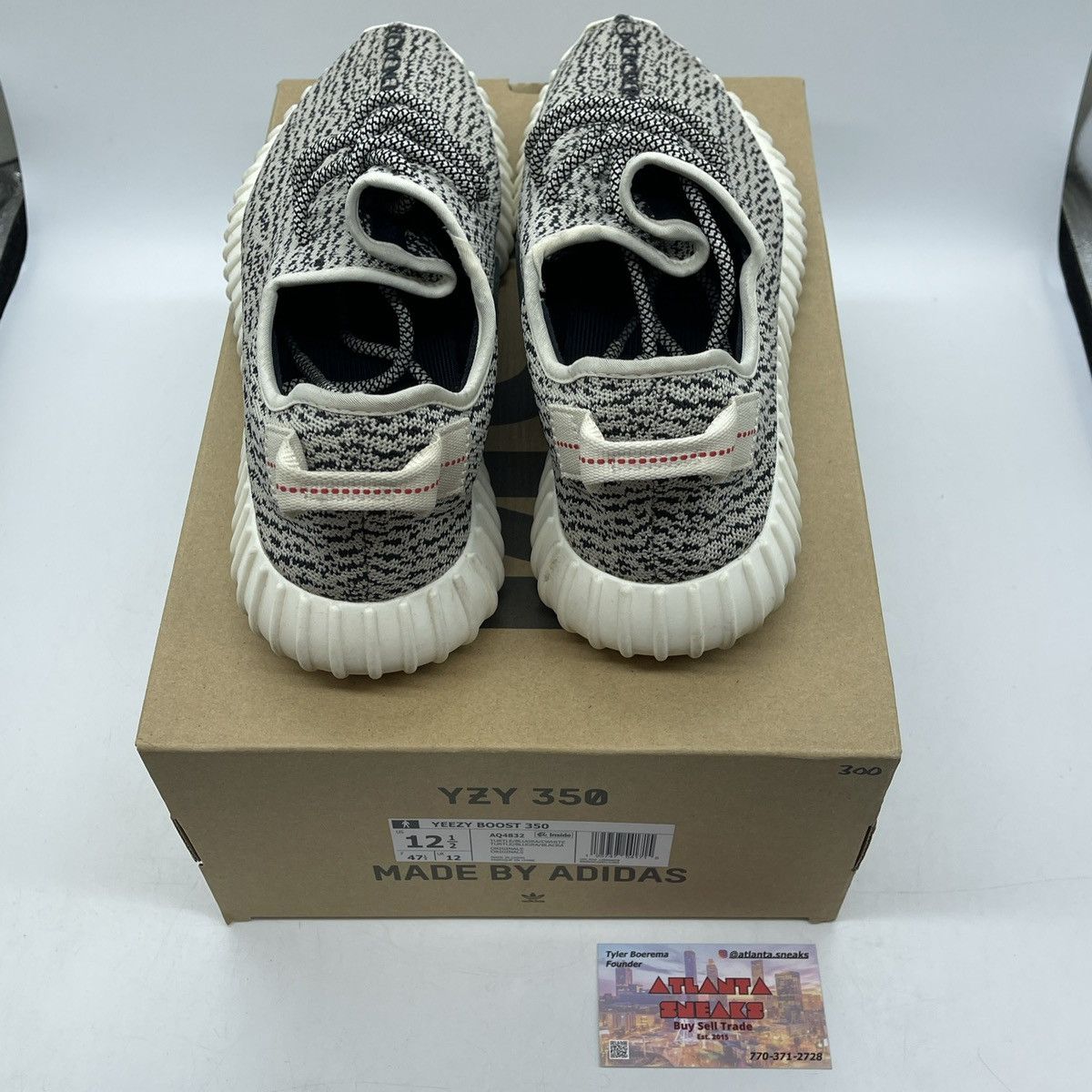 Adidas Yeezy boost 350 turtle dove Size US 12.5 / EU 45-46 - 6 Thumbnail