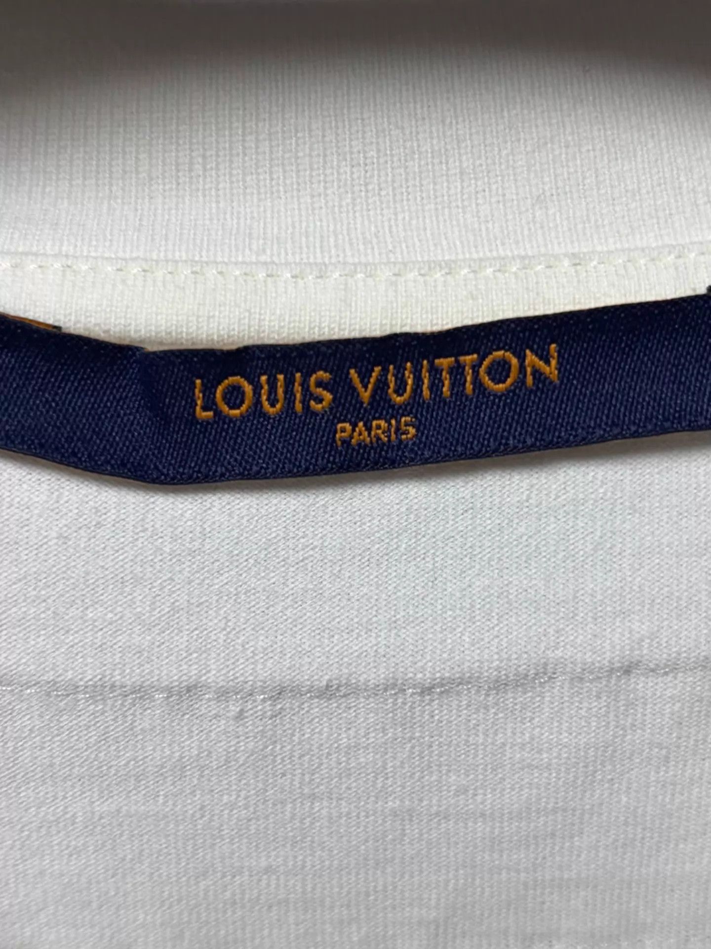 Louis Vuitton LV Signature Short Sleeve T-shirt S White IT Size US S / EU 44-46 / 1 - 3 Thumbnail