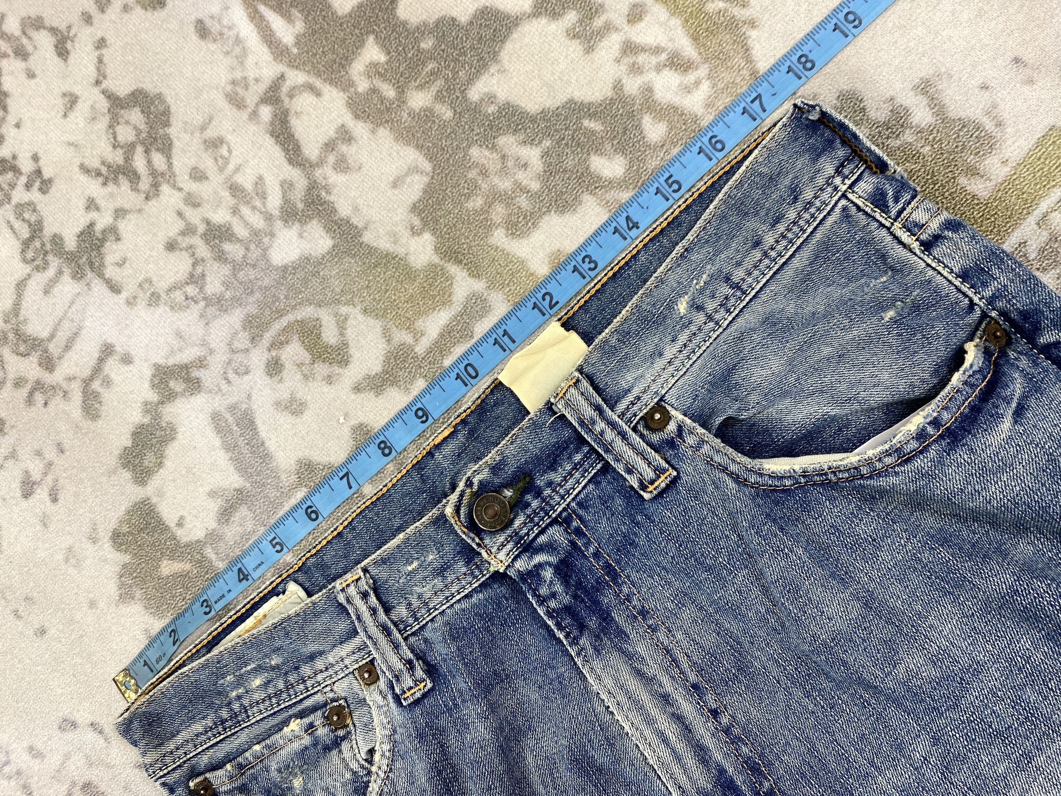 If Six Was Nine Vintage japanese ifsixwasnine style Jeans 35x29 - JN3011 Size US 35 - 5 Thumbnail