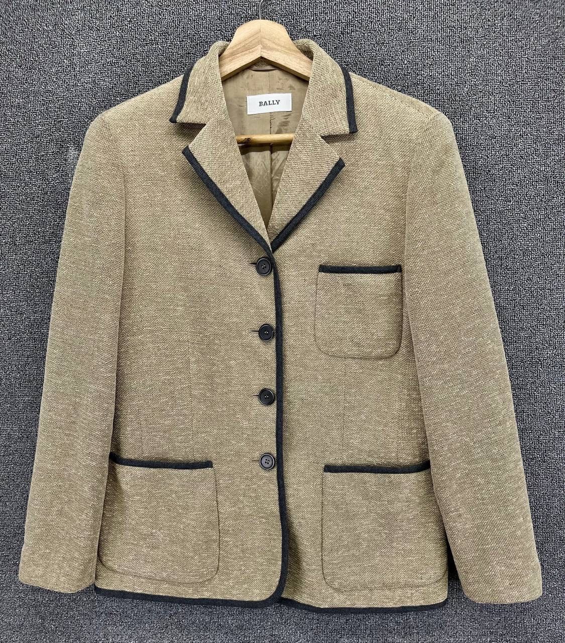 Bally Vintage Bally Button Up Wool Jacket Size S / US 4 / IT 40 - 1 Thumbnail