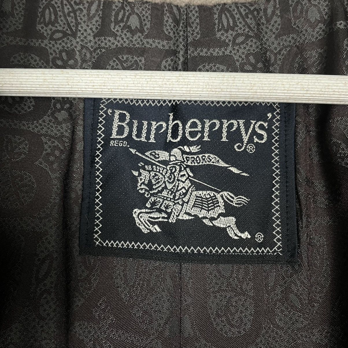 Burberry Prorsum × Vintage 💥80s BURBERRYS PRORSUMS OVERCOAT JACKET Size US M / EU 48-50 / 2 - 13 Thumbnail