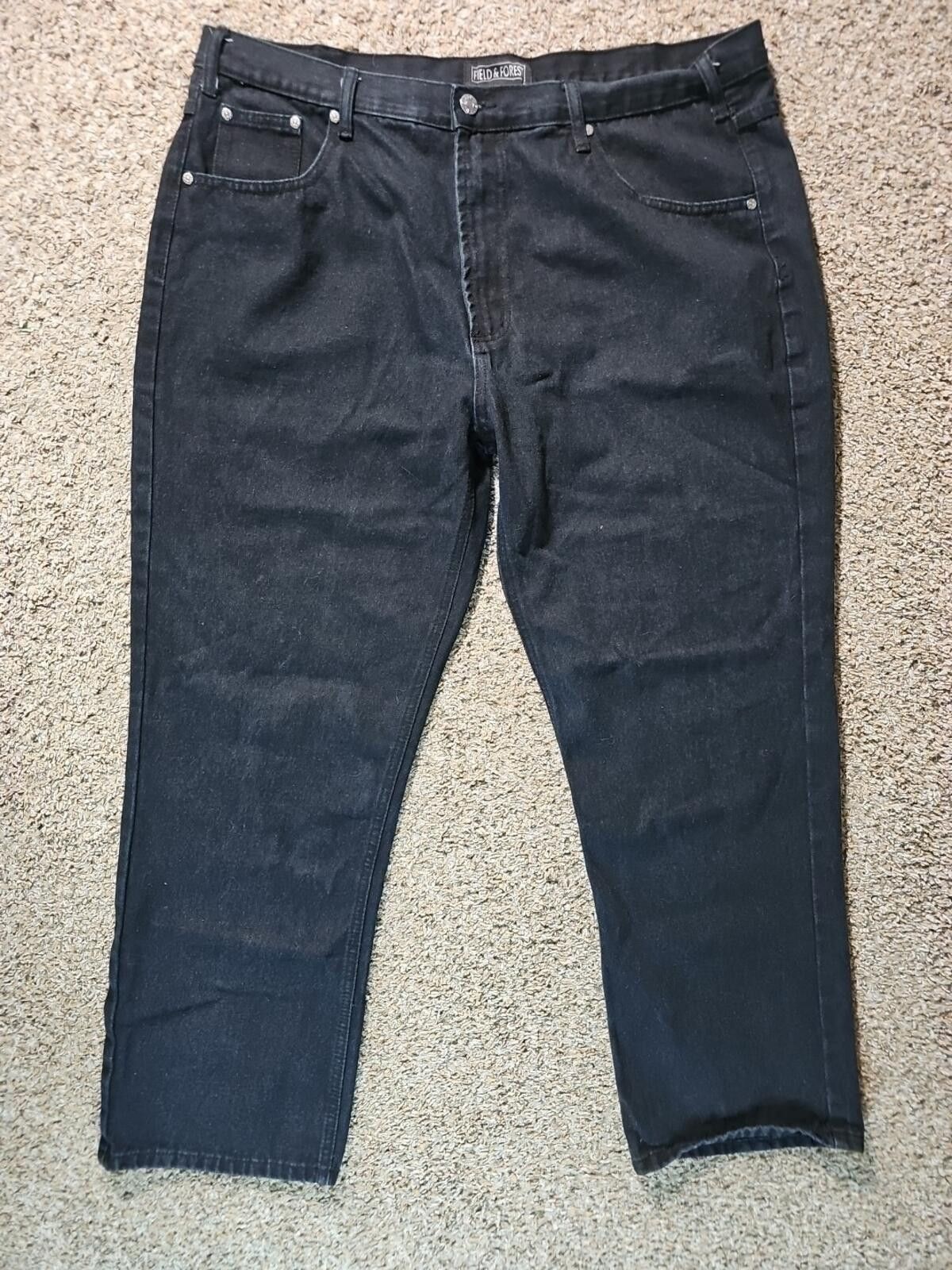 Diesel Black Gold Field & Forest 42x30 Black Straight Jeans Size US 42 / EU 58 - 1 Thumbnail