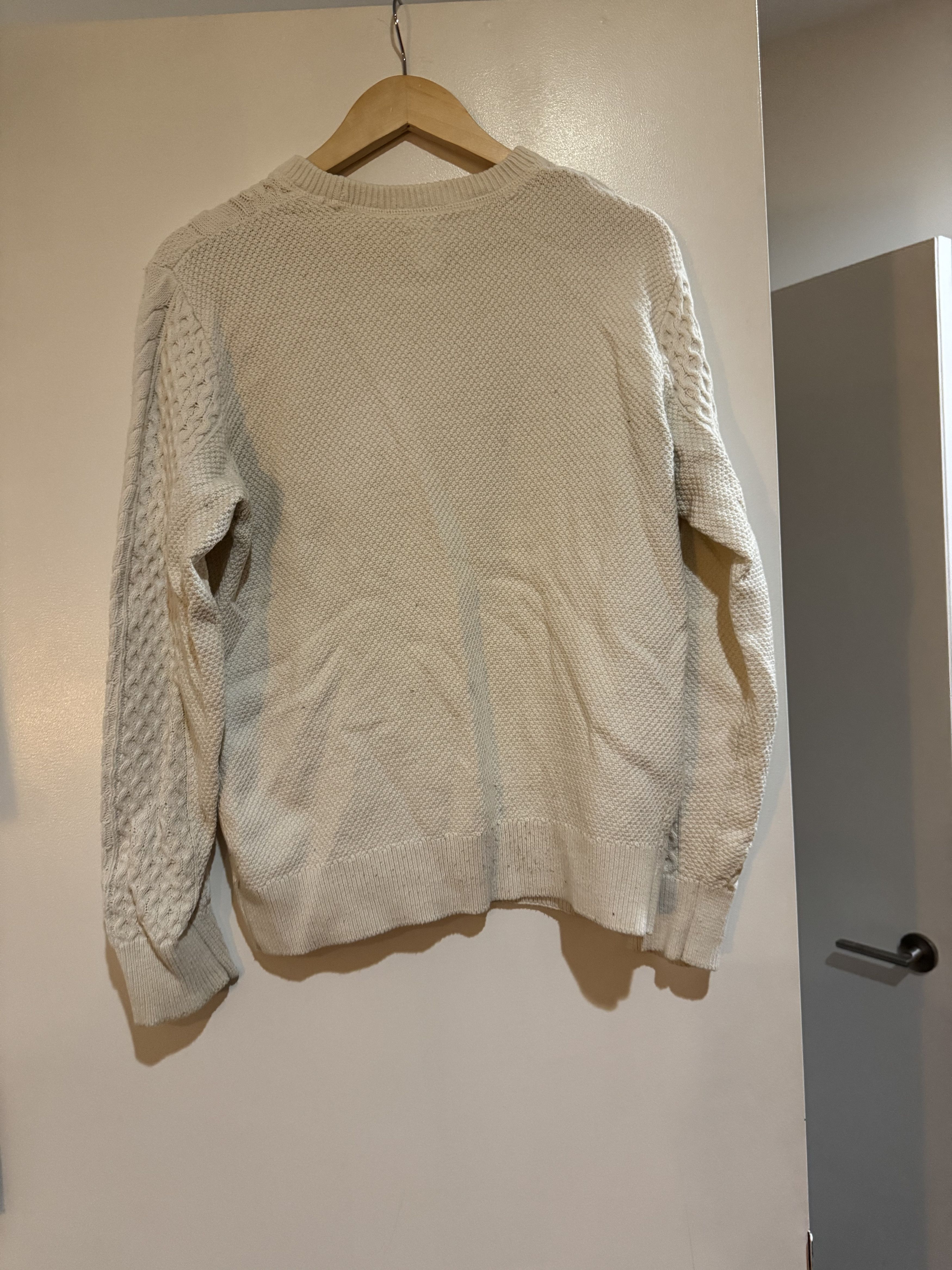 Gap White Gap Cable Knit Sweater Size US S / EU 44-46 / 1 - 2 Thumbnail