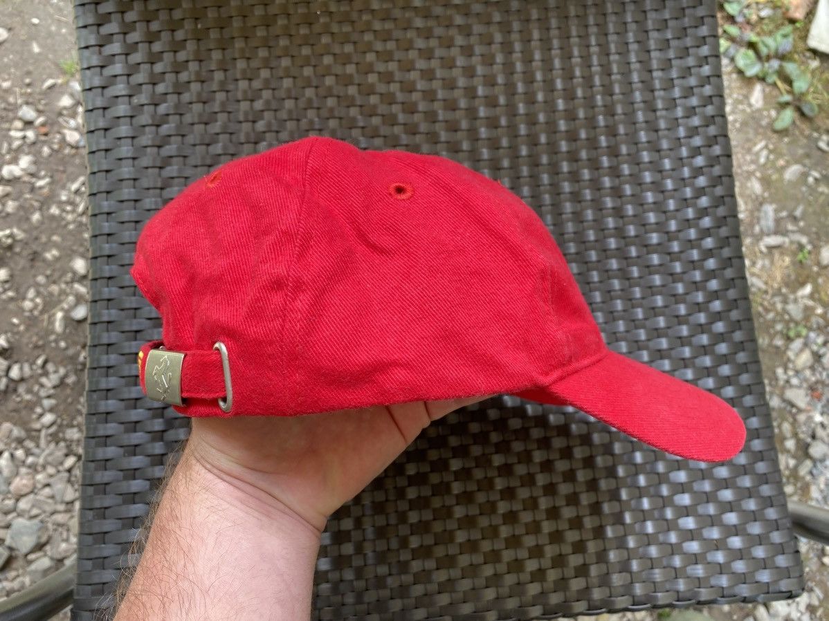 Ferrari Vintage Ferrari Big Logo 1999 Cap Hat BMW Marlboro Jaguar Size ONE SIZE - 2 Thumbnail
