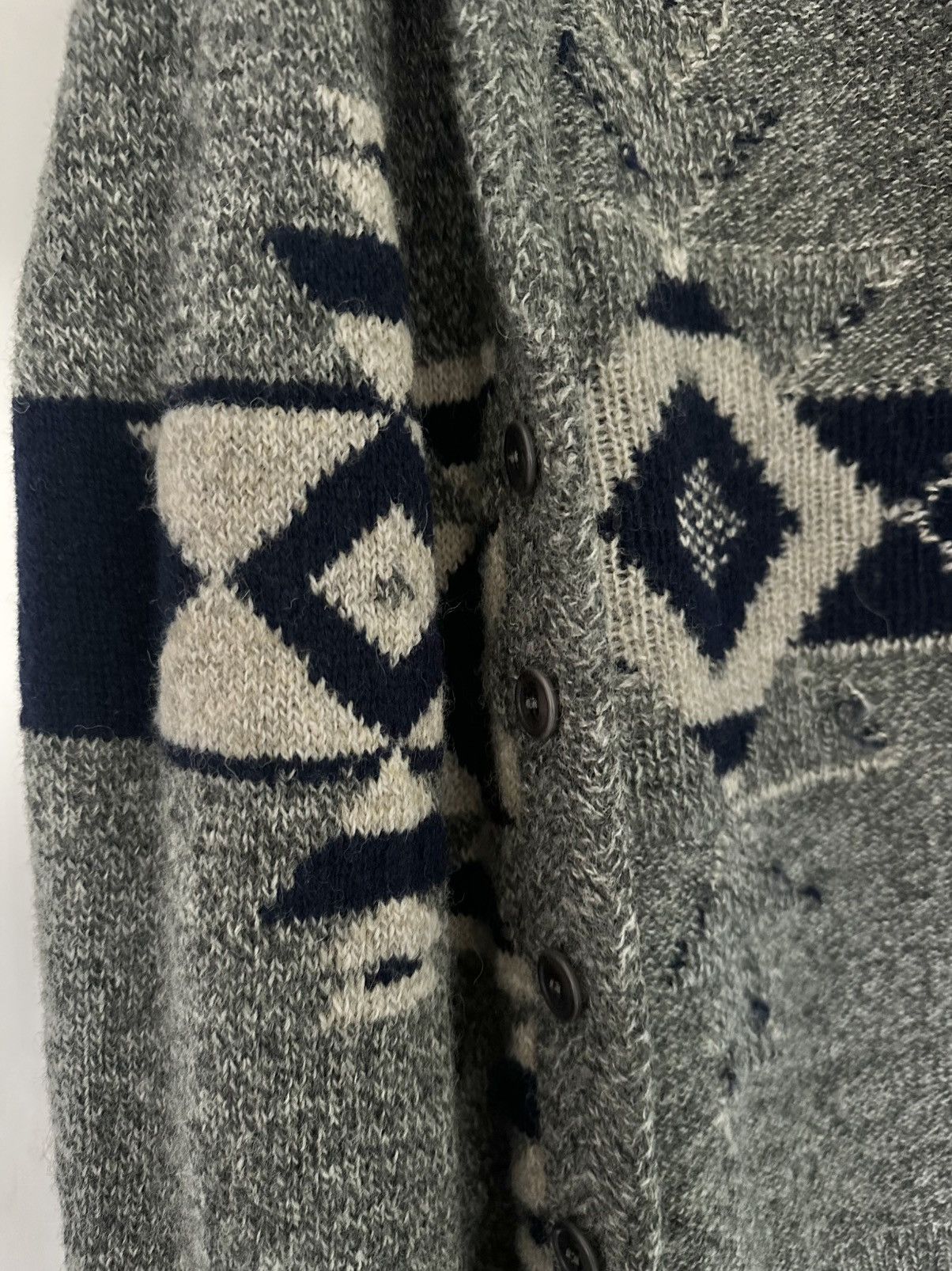 United By Blue Shetland wool cardigan Size US S / EU 44-46 / 1 - 5 Thumbnail