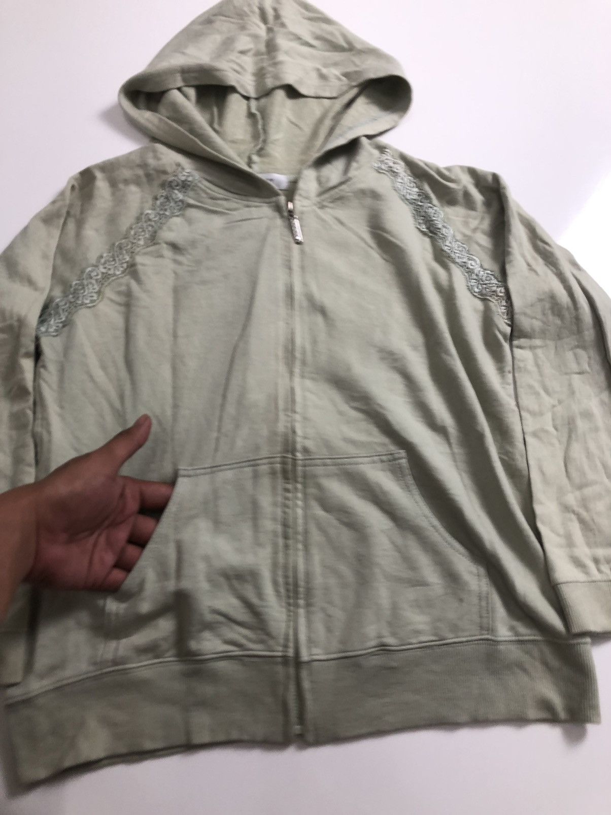 If Six Was Nine Faux Zipper Hoodie Tribal ifsixwasnine Lgb Style Size US M / EU 48-50 / 2 - 4 Thumbnail