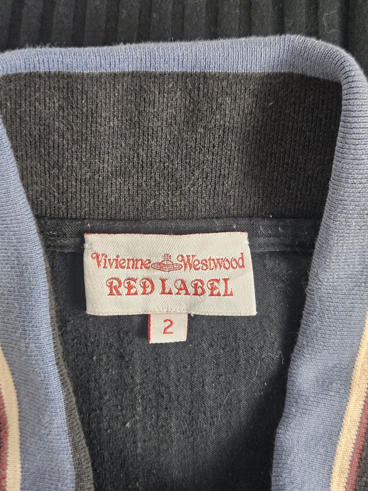 Vivienne Westwood Vivienne Westwood Red Label ribbed polo dress striped collar Size M / US 6-8 / IT 42-44 - 4 Thumbnail