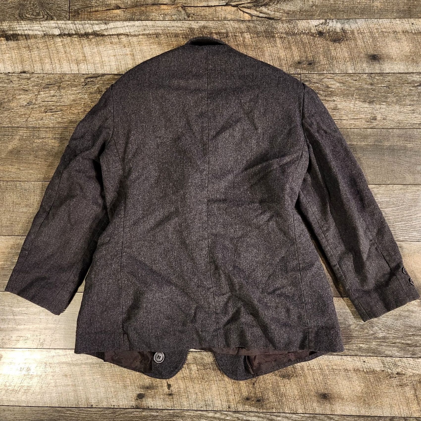 Pendleton VINTAGE Pendleton Women's Blazer Medium Black Virgin Wool USA Made Size M / US 6-8 / IT 42-44 - 5 Thumbnail