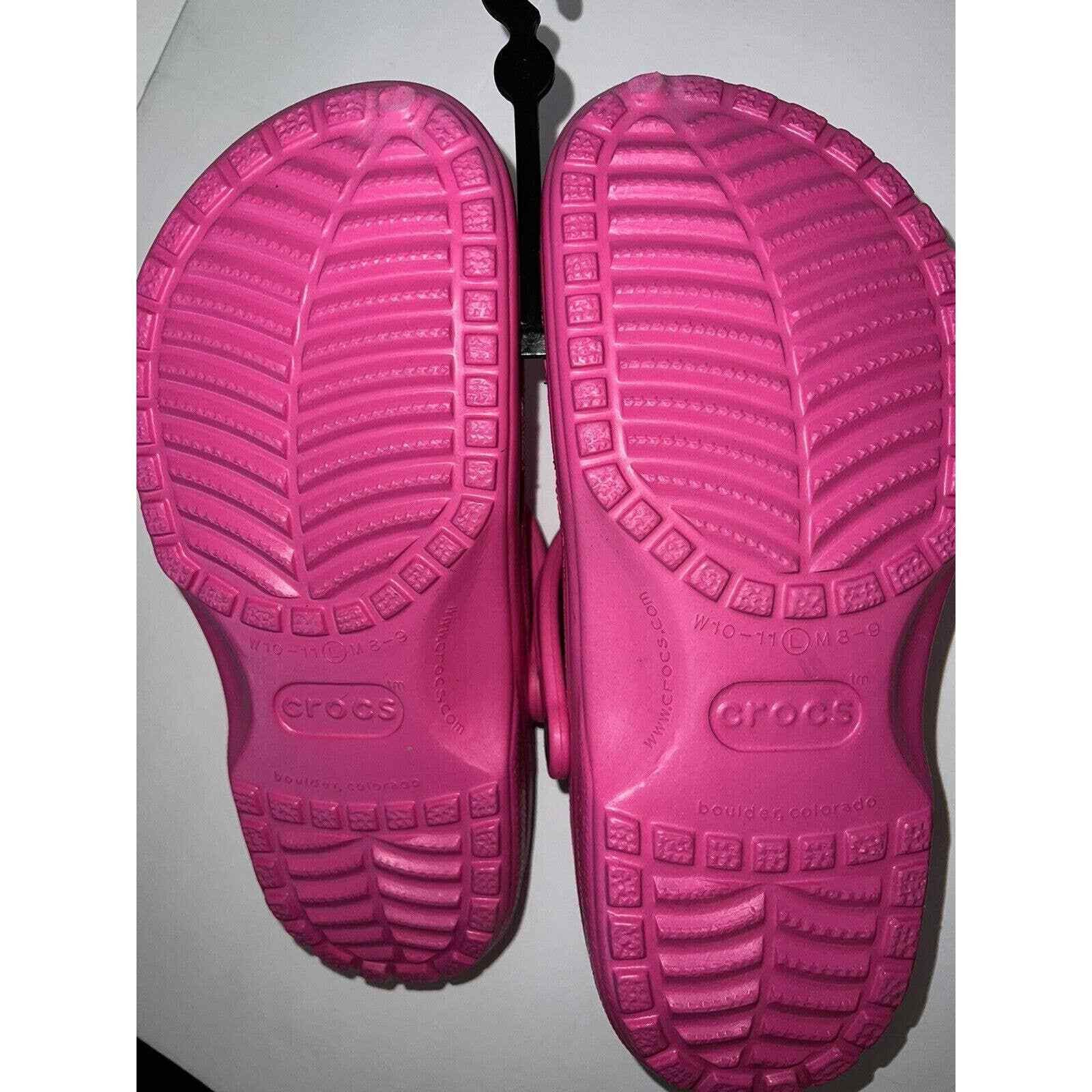 Crocs Brand New Classic Clog - Hot Pink - Women 10-11 / Men 8-9 Size US 10 / IT 40 - 3 Thumbnail