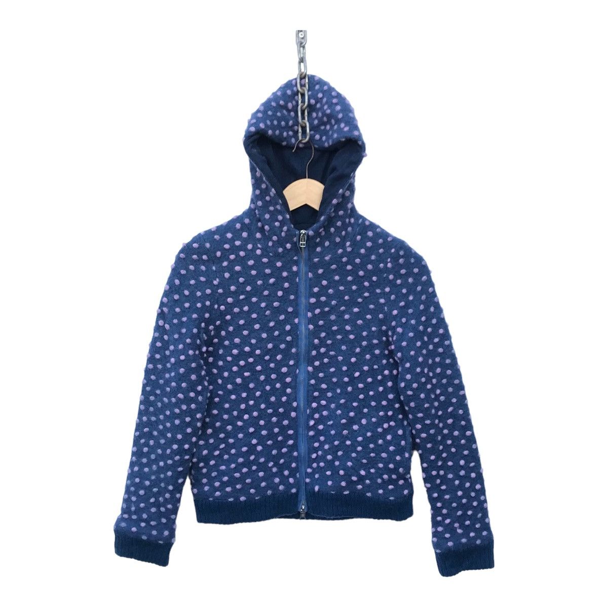 Tsumori Chisato Tsumori Chisato Polkadot Sweater Hoodie Size S / US 4 / IT 40 - 1 Thumbnail