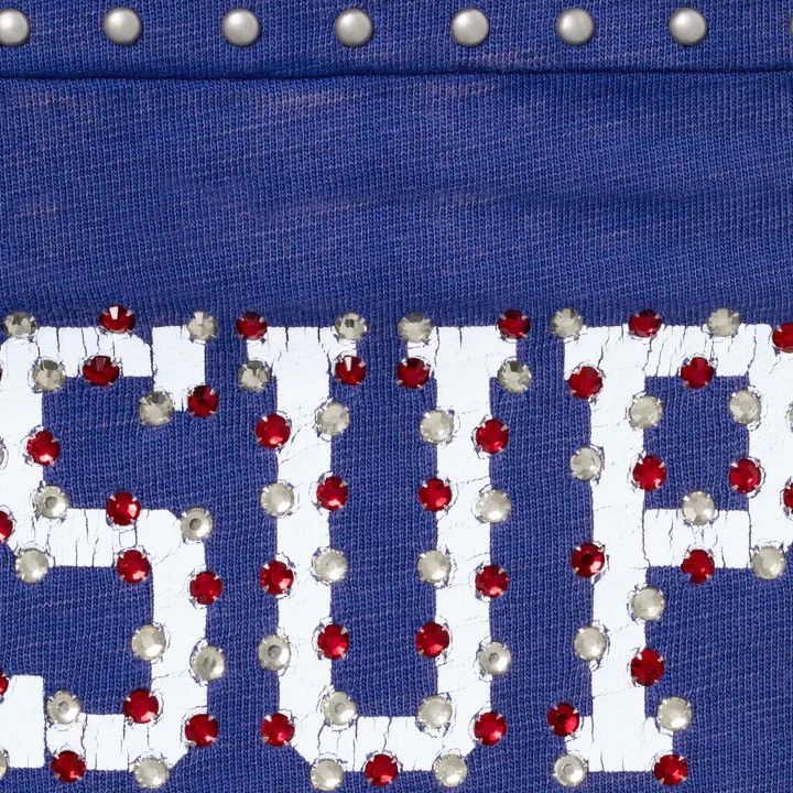 Supreme Supreme Studded Short Sleeve Football Top Blue Red Size XL Size US XL / EU 56 / 4 - 3 Thumbnail