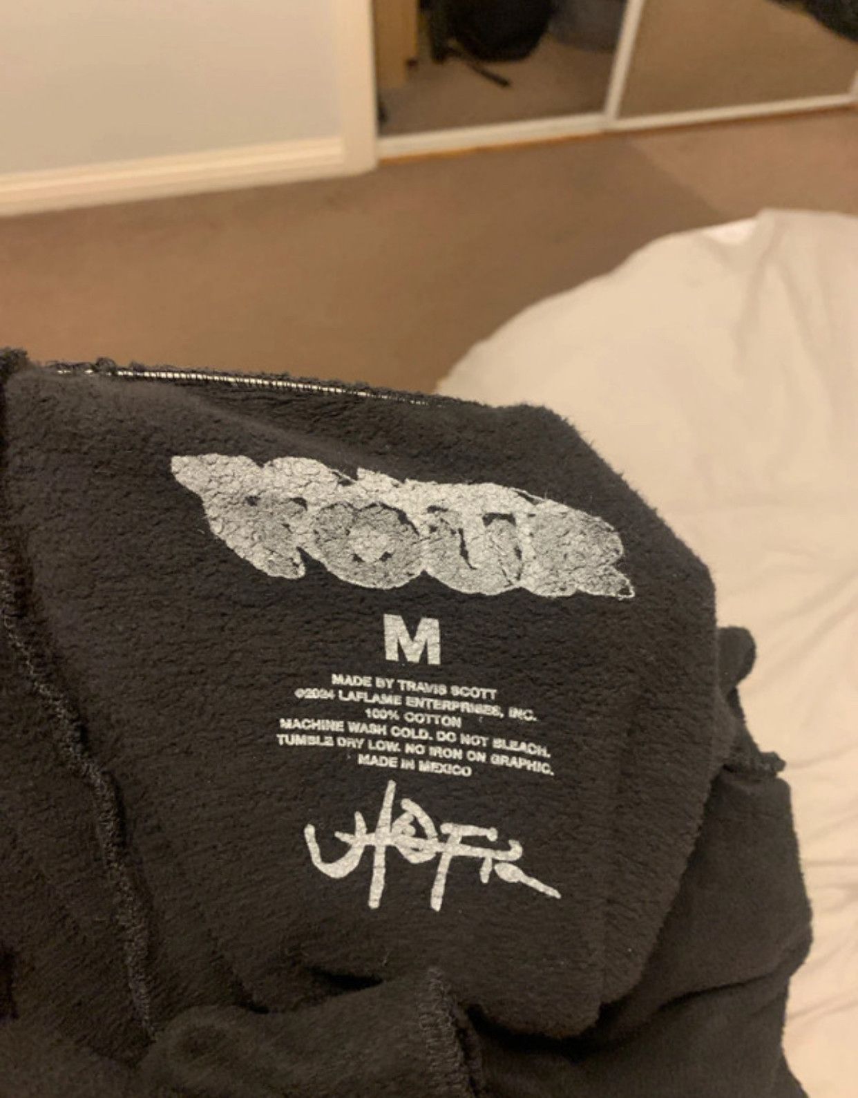 Travis Scott 2024 Utopia Tour Circus Maximus Joggers Size US 32 / EU 48 - 3 Thumbnail