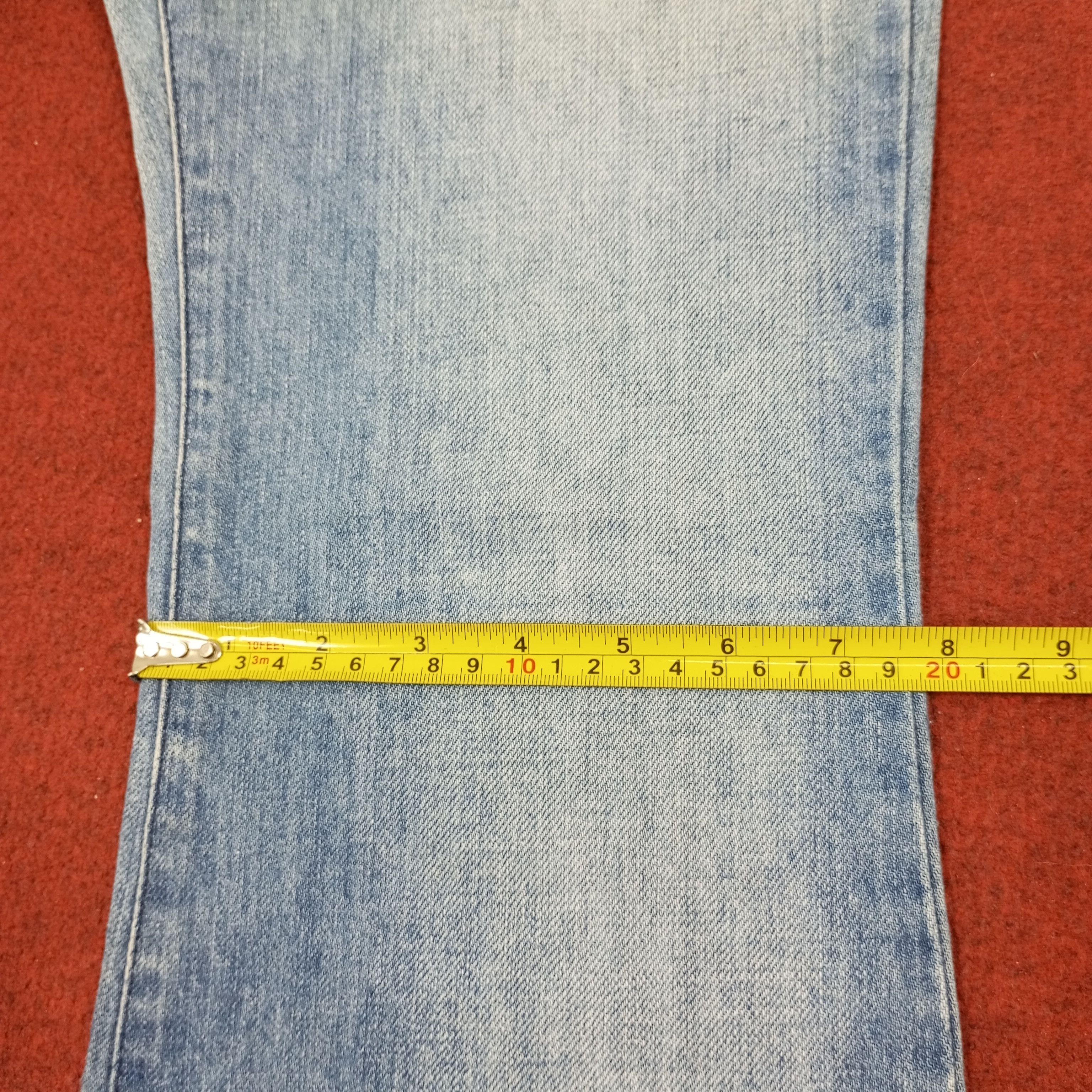Hysteric Glamour × Japanese Brand × Vintage Hysteric Glamour Japanese Brand Bootcut Style Custom Jeans Size 28" / US 6 / IT 42 - 10 Thumbnail
