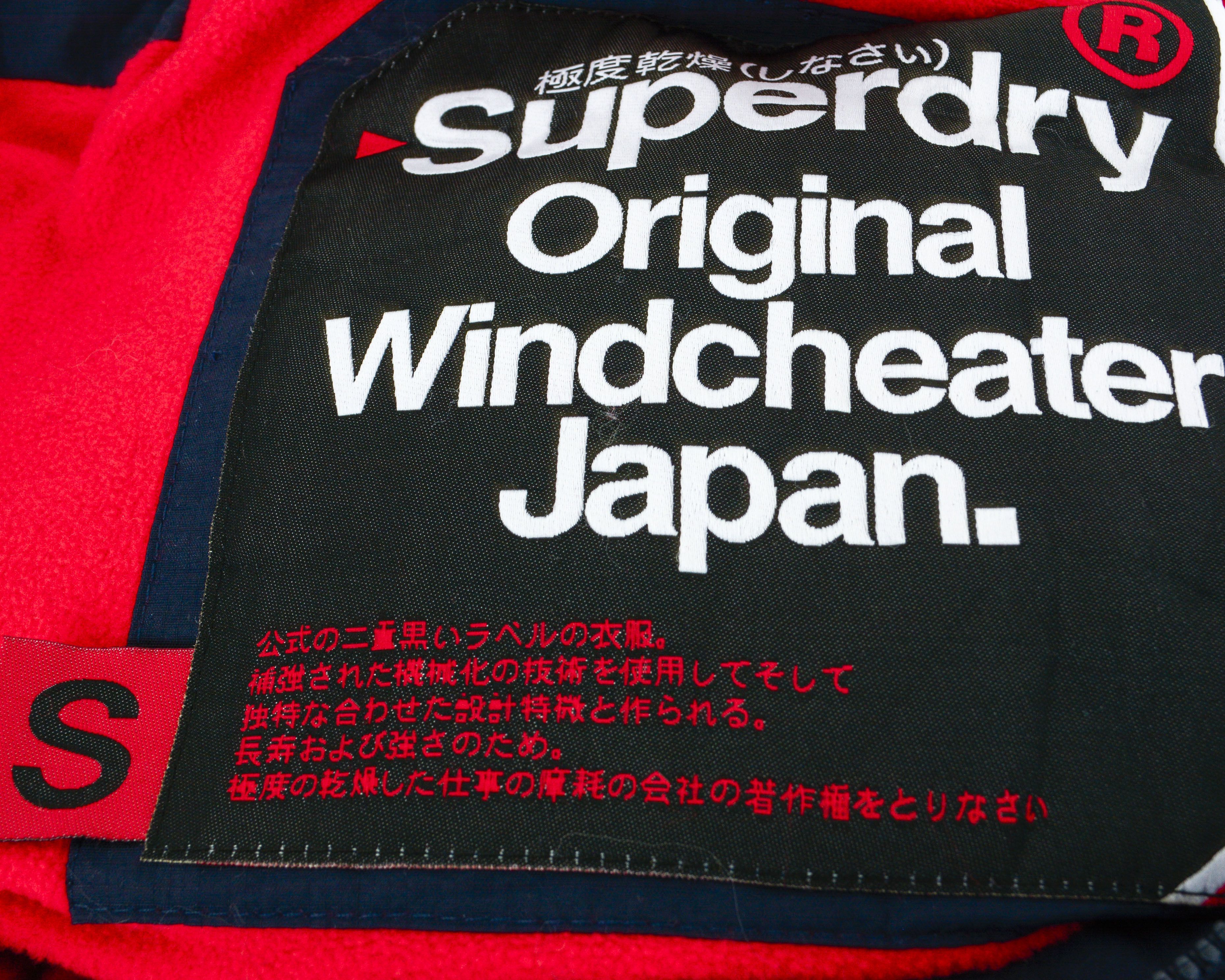Superdry Windcheater Jacket S Coat Windbreaker Triple Zip Hooded Size US S / EU 44-46 / 1 - 4 Thumbnail