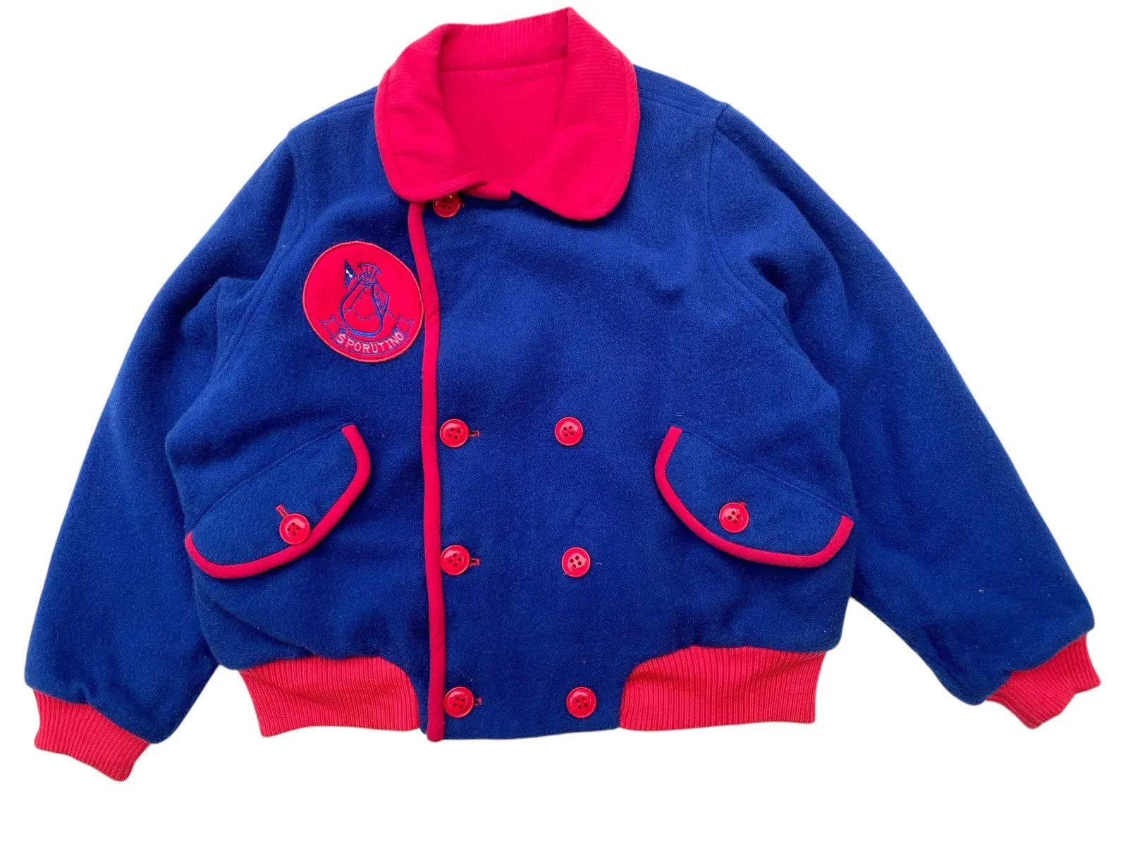 Issey Miyake Vtg Gerrulan Sporuti Wool Jacket- Blue Size US M / EU 48-50 / 2 - 1 Thumbnail