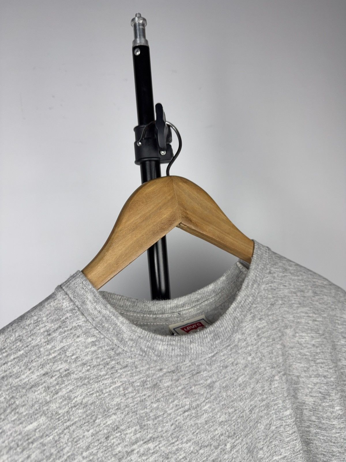 Levi's 90s Levi’s USA Grey Varsity Arch Logo T-Shirt Casual Basic Size US S / EU 44-46 / 1 - 4 Thumbnail