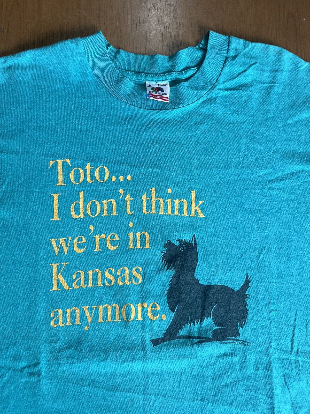 Vintage Vintage TO TO I don’t think we’re in Kansas anymore 90’s tee Size US L / EU 52-54 / 3 - 5 Thumbnail