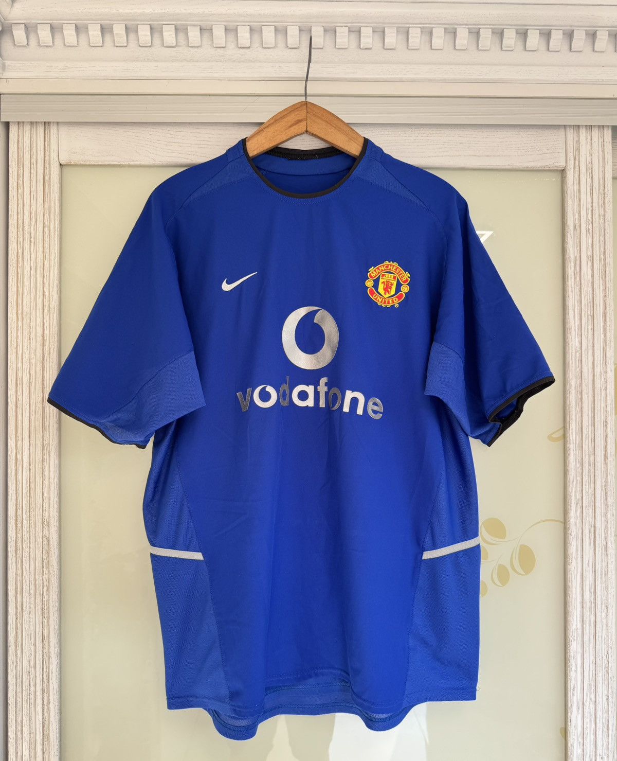 Nike Vintage Manchester United 2002-2003 Third Soccer Jersey Kit Size US L / EU 52-54 / 3 - 1 Thumbnail
