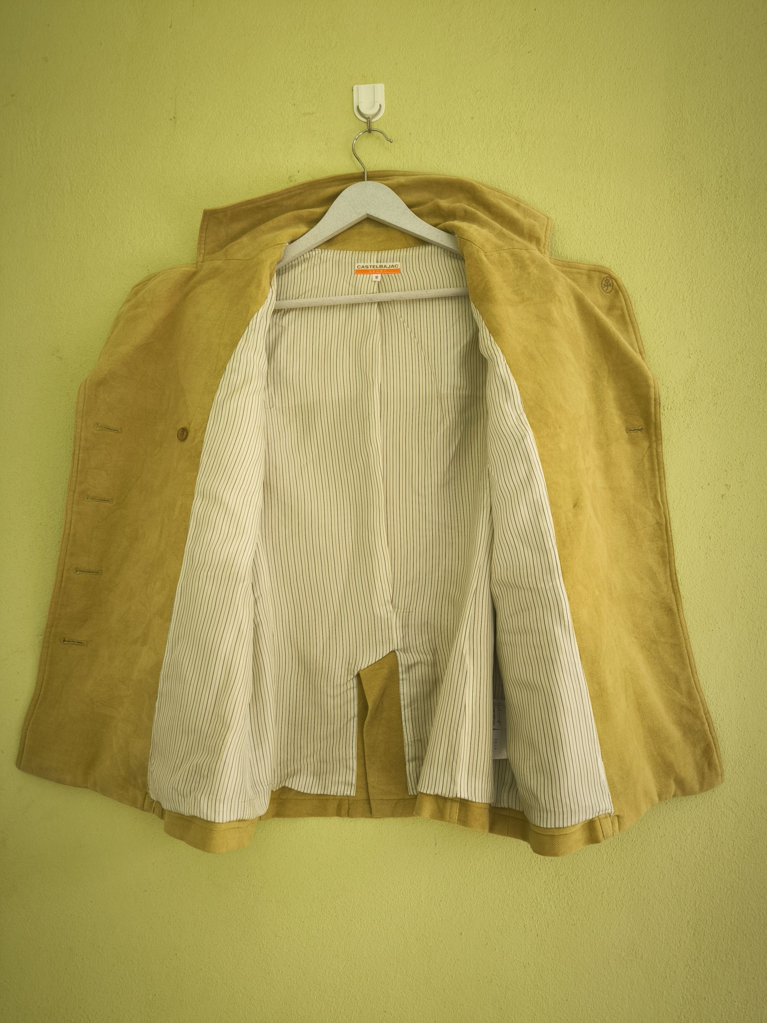 Jean Charles De Castelbajac CASTELBAJAC Sport double breasted corduroy coat jacket Size US M / EU 48-50 / 2 - 6 Thumbnail
