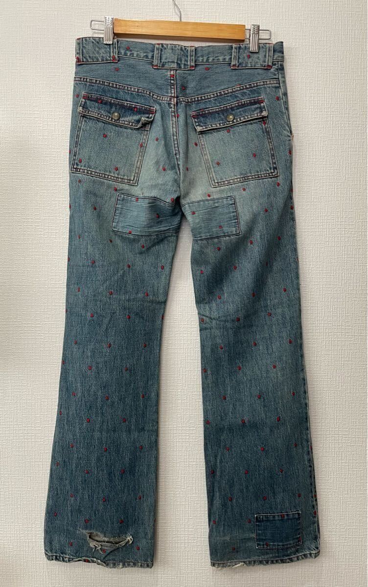 Undercover UNDERCOVER 02ss Haze Period Diamond Patchwork Denim US 30 Size US 30 / EU 46 - 2 Thumbnail