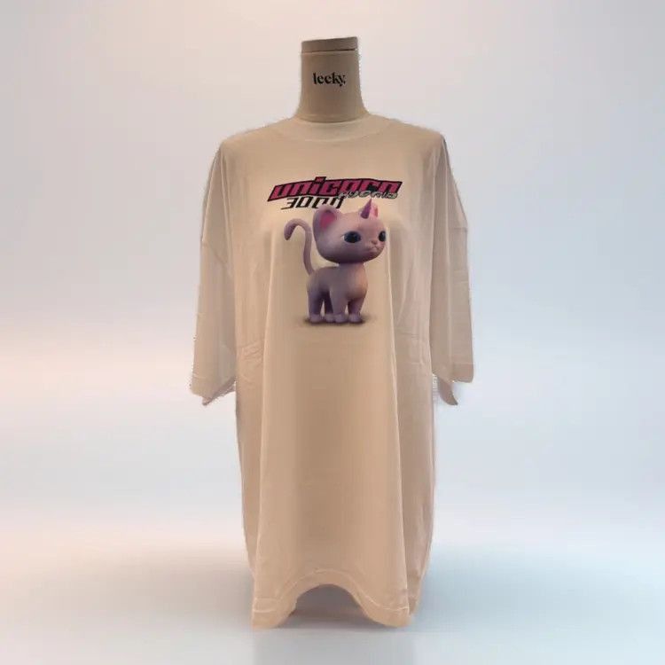 Vetements Vetements Unicorn Cat Print Tee Size US M / EU 48-50 / 2 - 1 Thumbnail