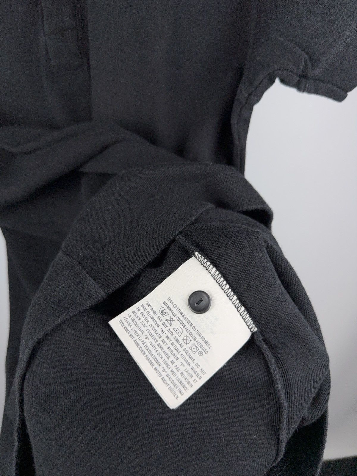 Levi's Vintage 90s Style Retro Levi’s Basic Black polos Size US M / EU 48-50 / 2 - 7 Thumbnail
