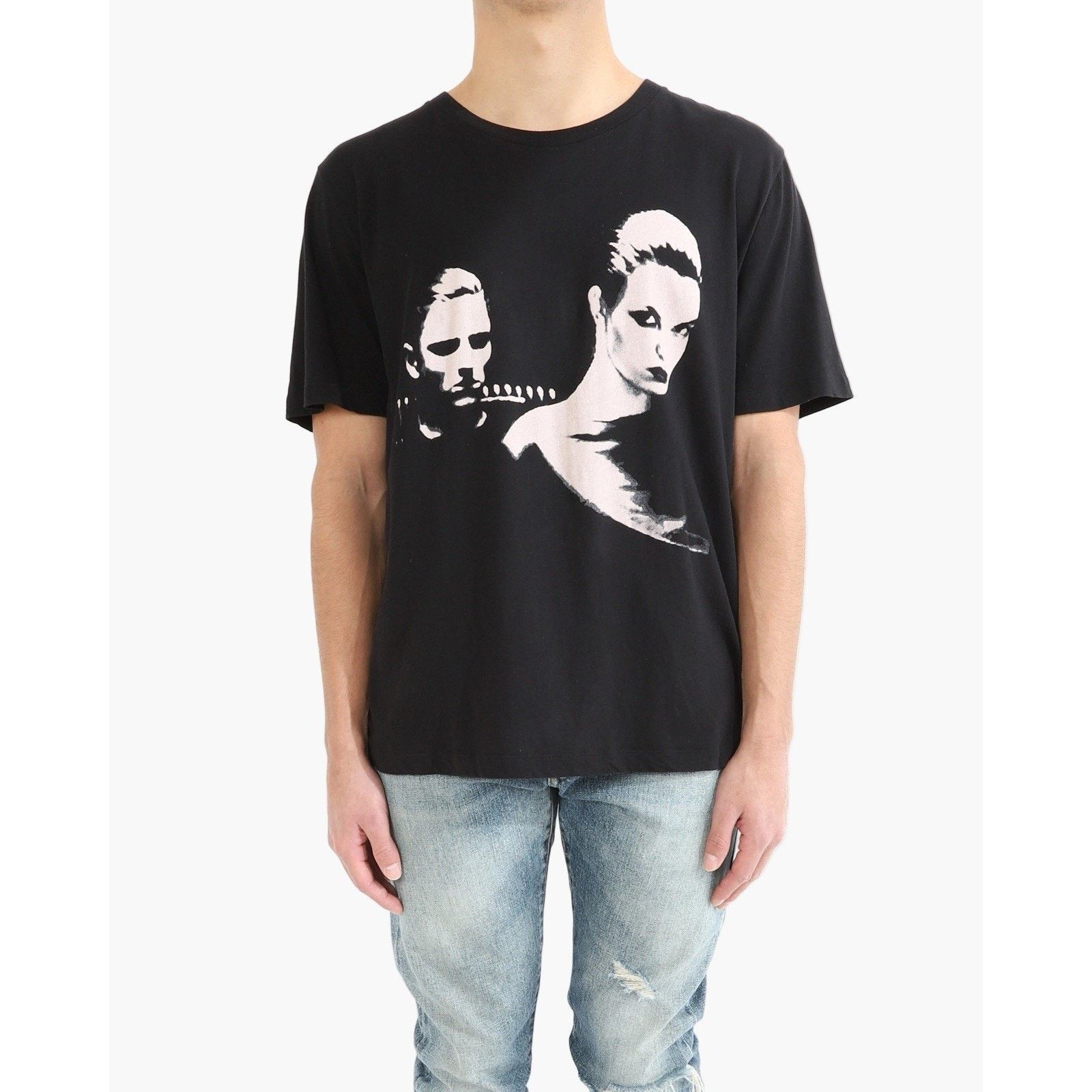 Saint Laurent Paris Saint Laurent Palm Tree Print T-Shirt Size S