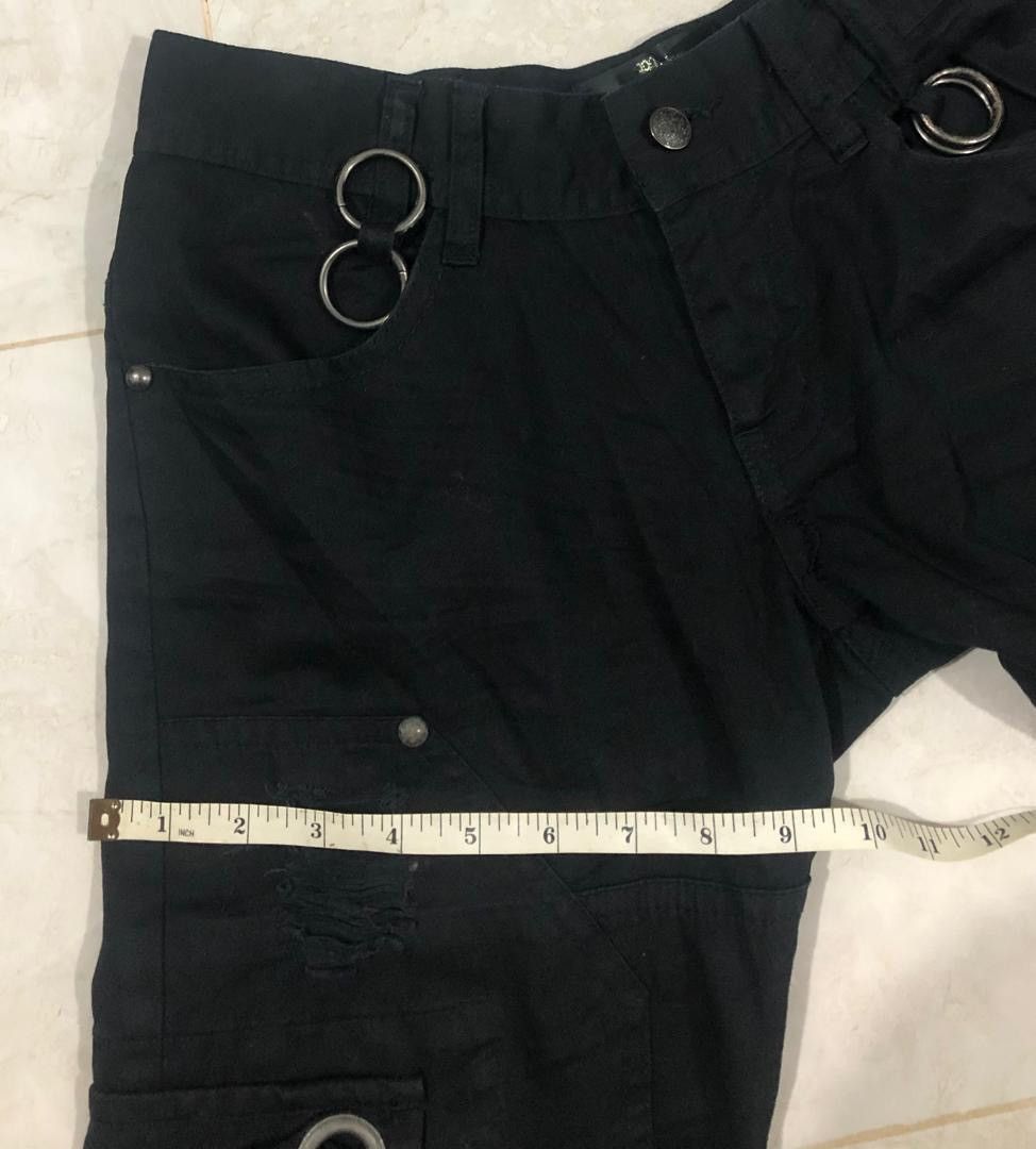 If Six Was Nine × Japanese Brand × Le Grande Bleu (L.G.B.) Midas Seditioneries Punk Bondage Pants Size US 30 / EU 46 - 12 Thumbnail