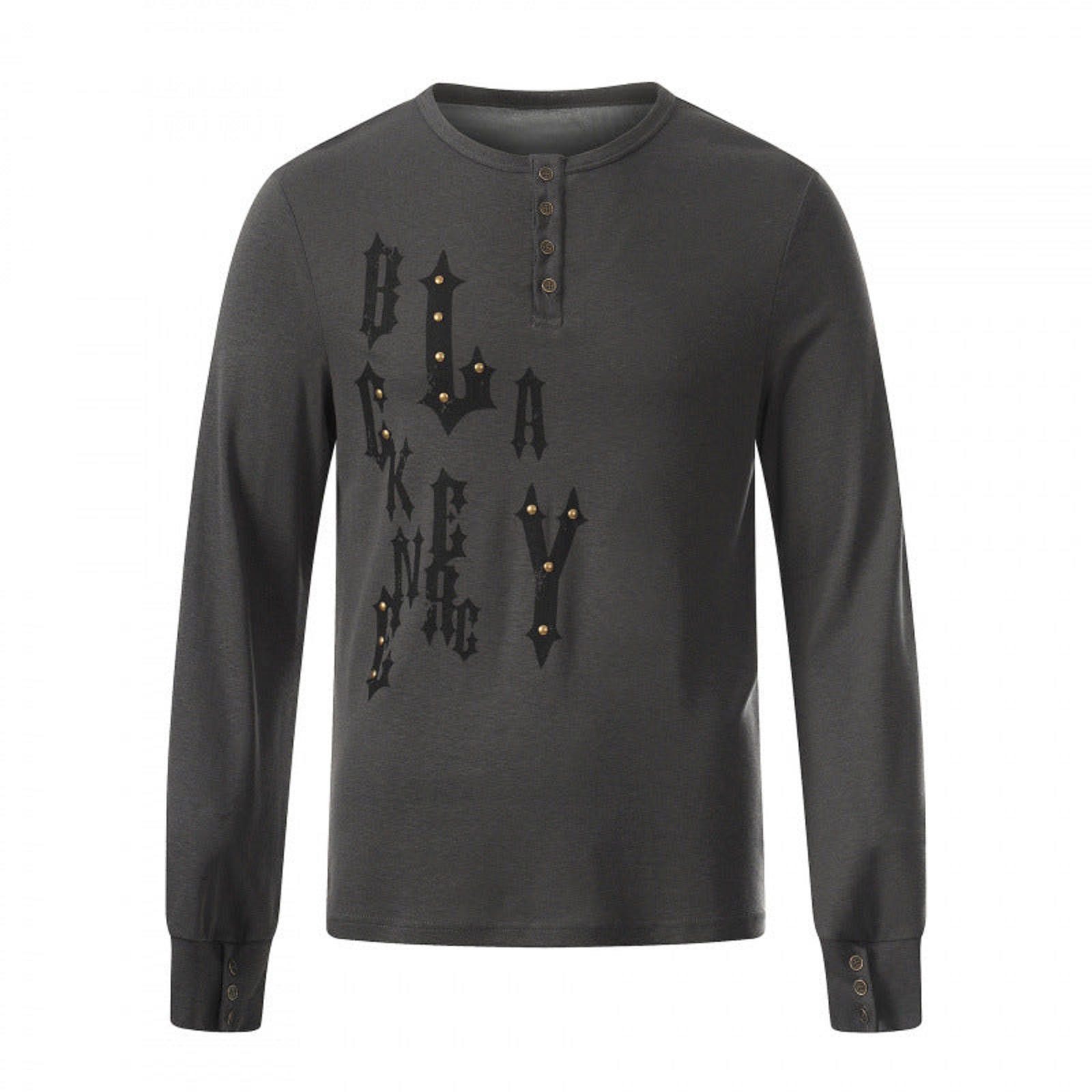 Other Gothic Letter Long-Sleeve Tee | Stud-Button Cuff Size US M / EU 48-50 / 2 - 6 Thumbnail