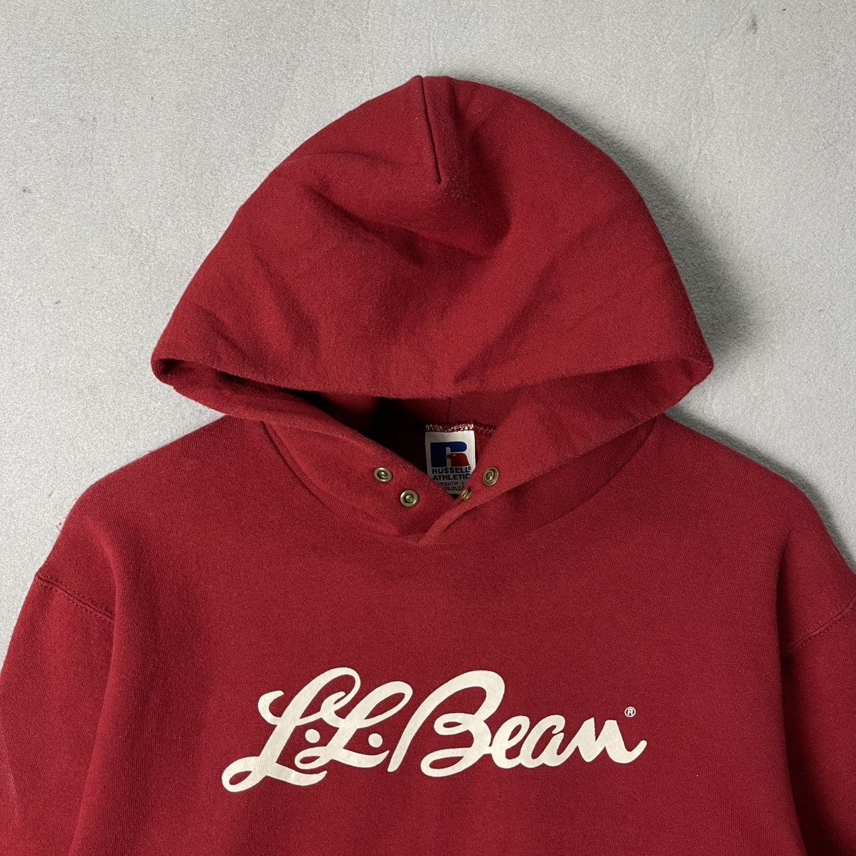 Russell Athletic Vintage L.L. Bean Logo Hoodie Made in USA (Russell Athletic) Size US S / EU 44-46 / 1 - 2 Thumbnail