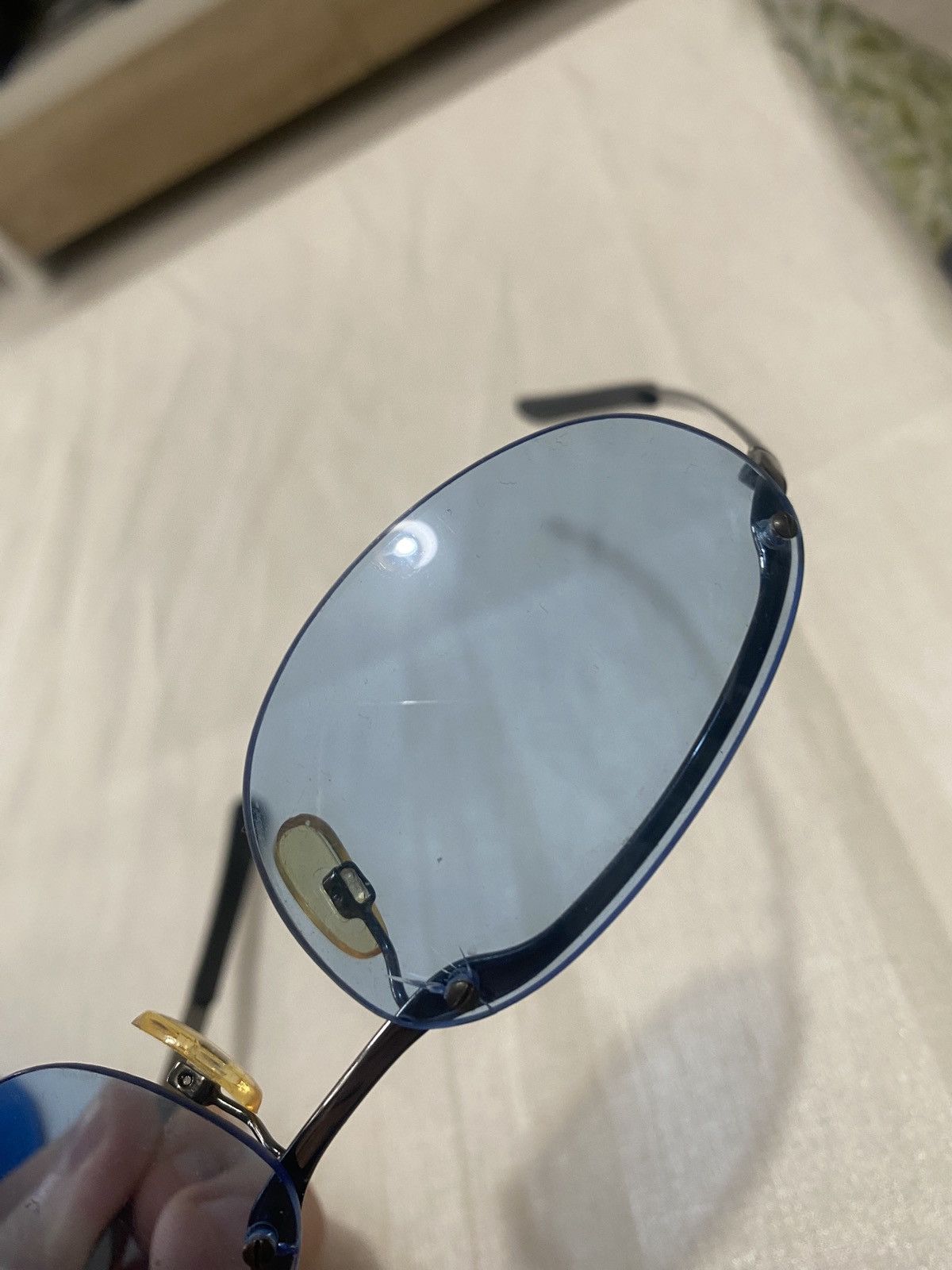 Guess Vintage Futuristic Guess Sunglasses Made in Italy 1990s Size ONE SIZE - 9 Thumbnail