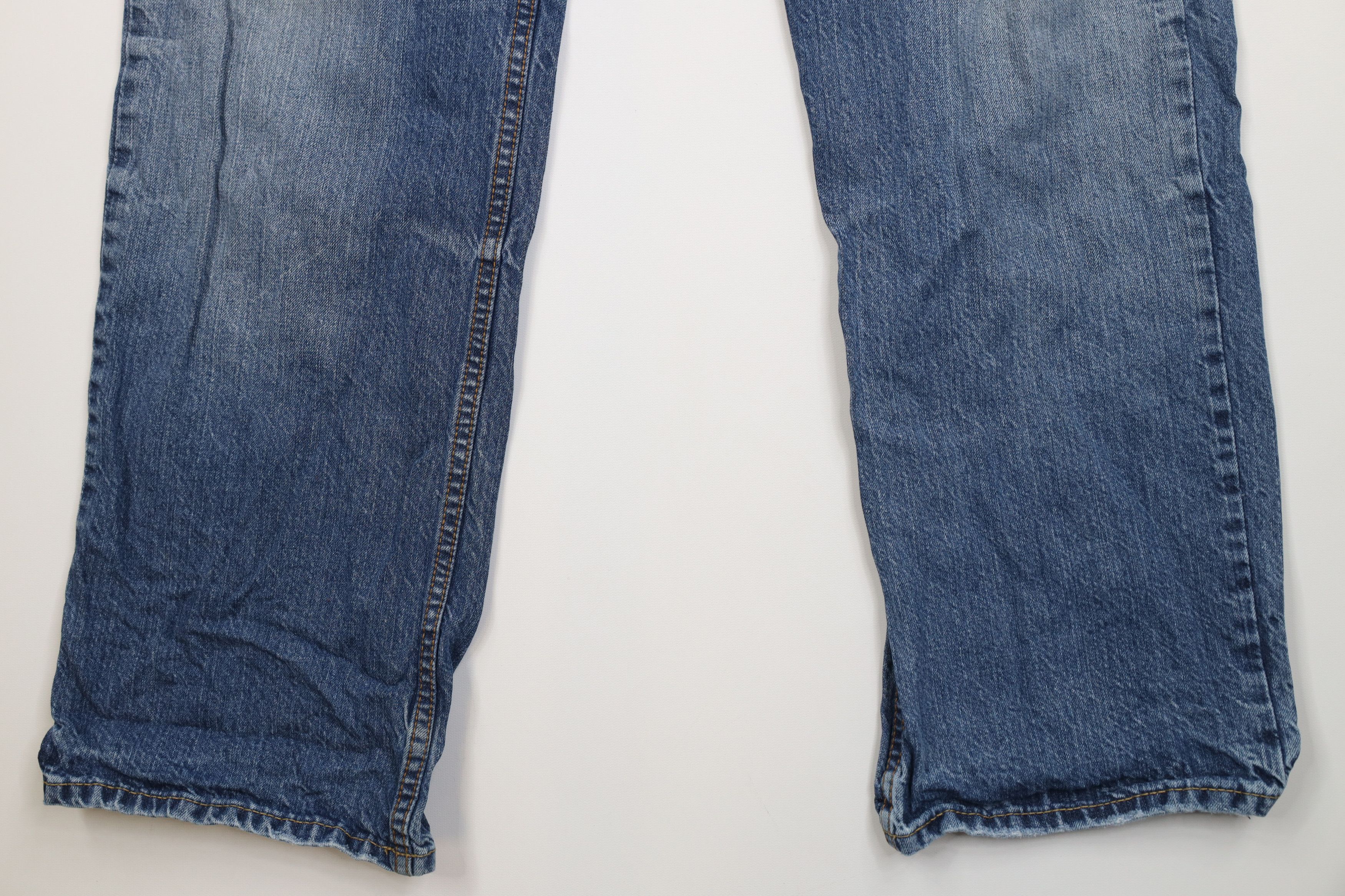 Aeropostale Vintage Y2K Aeropostale Essex Straight Wide Leg Jeans Blue Size US 38 / EU 54 - 4 Thumbnail