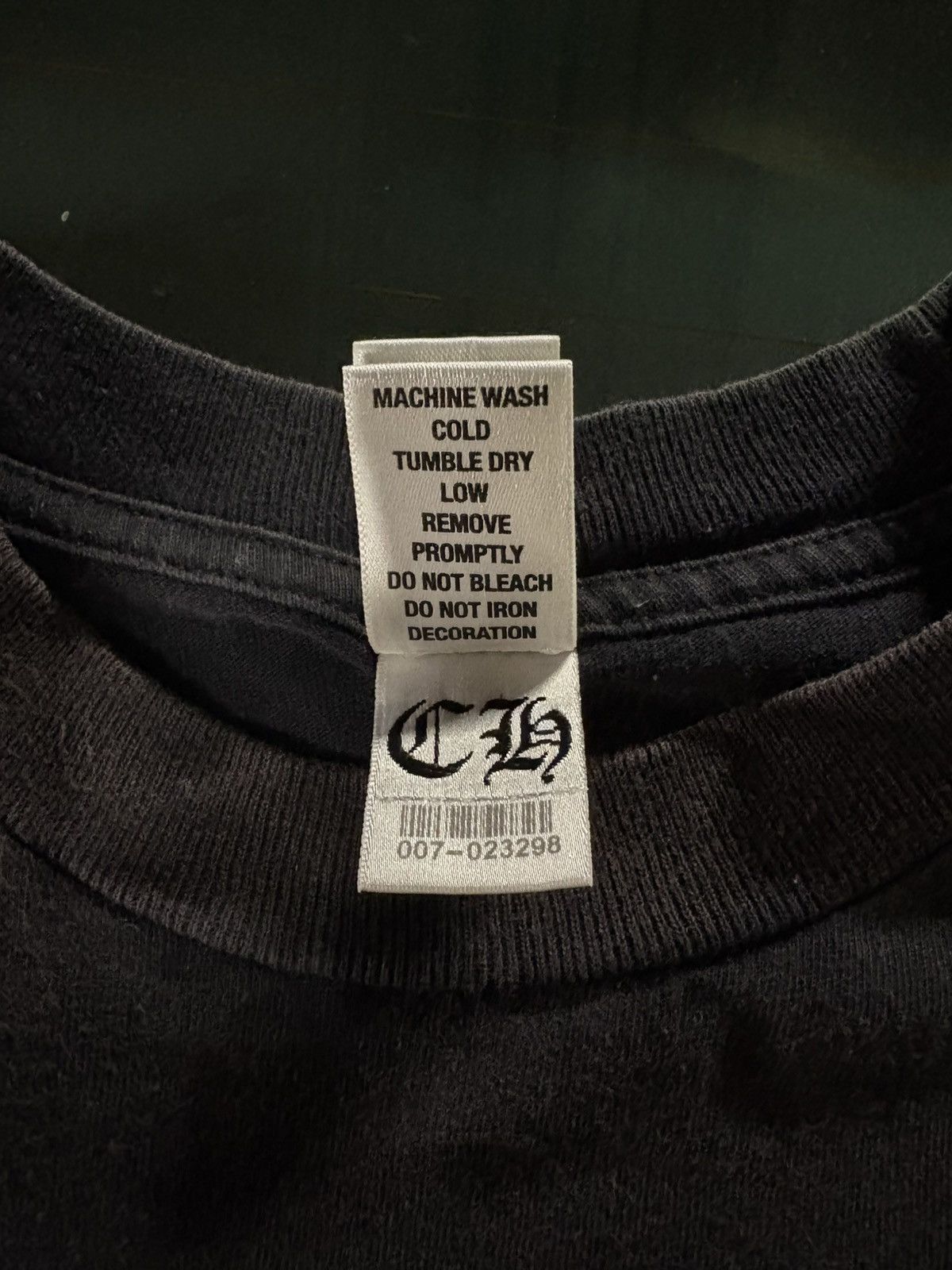 Chrome Hearts Chrome Hearts Tonal Cross Pocket Tee Size US S / EU 44-46 / 1 - 8 Thumbnail