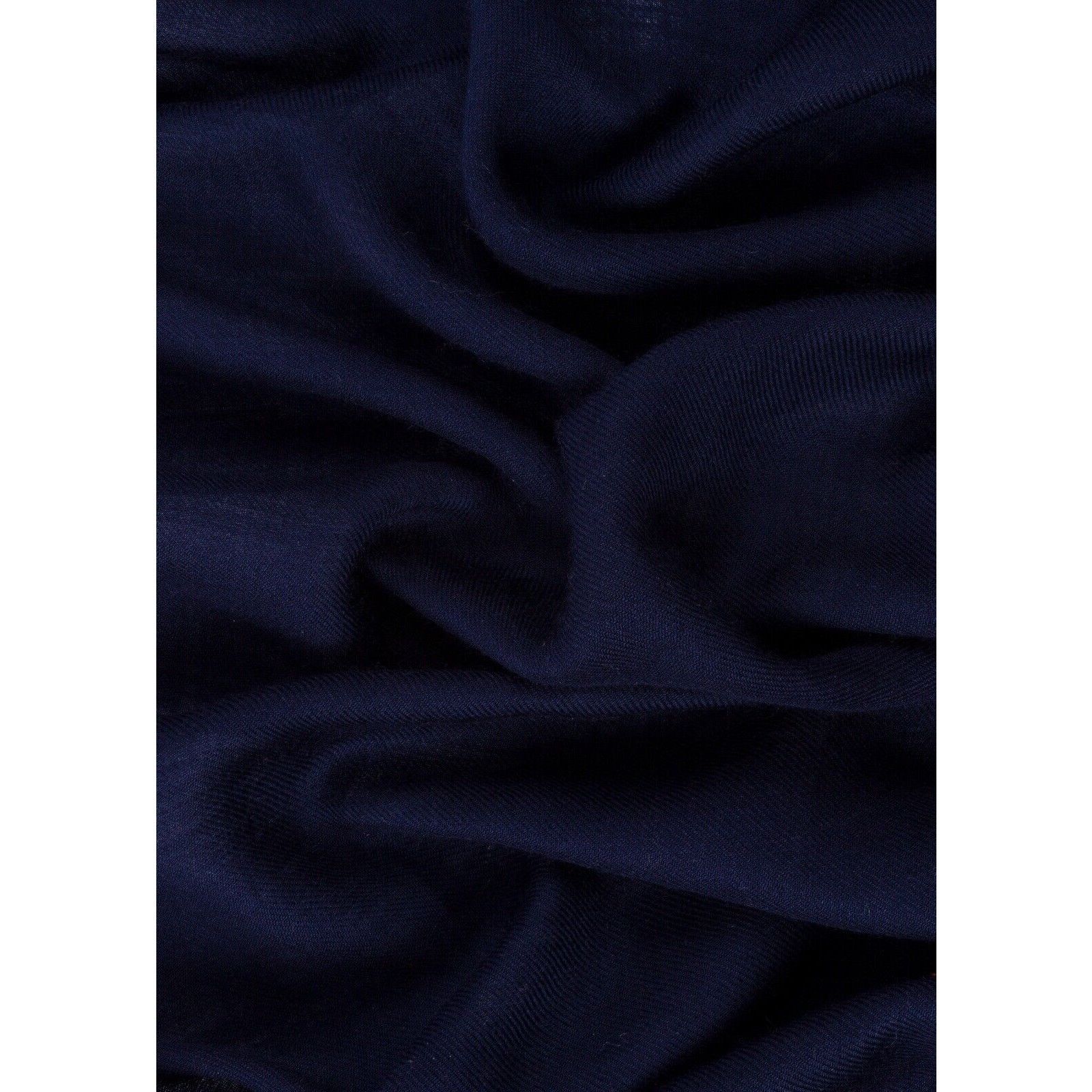 Paul Smith Paul Smith $200 Soft Wool Scarf In Navy W/ Zebra Embroidery. Size ONE SIZE - 4 Thumbnail