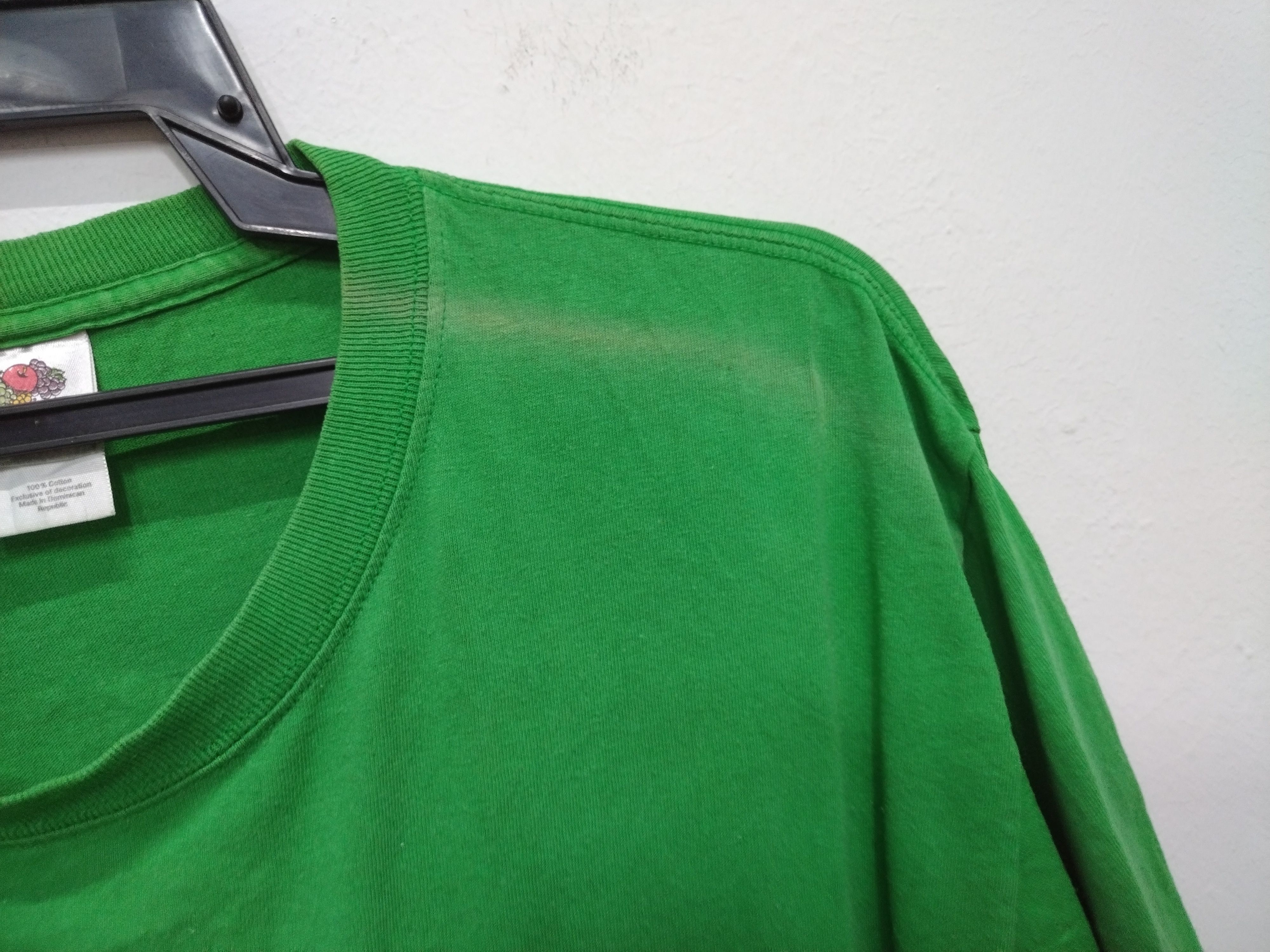 Fruit Of The Loom Sunfaded Fruit of the loom VIP PANDA MANIA T-Shirt Green Size US L / EU 52-54 / 3 - 3 Thumbnail