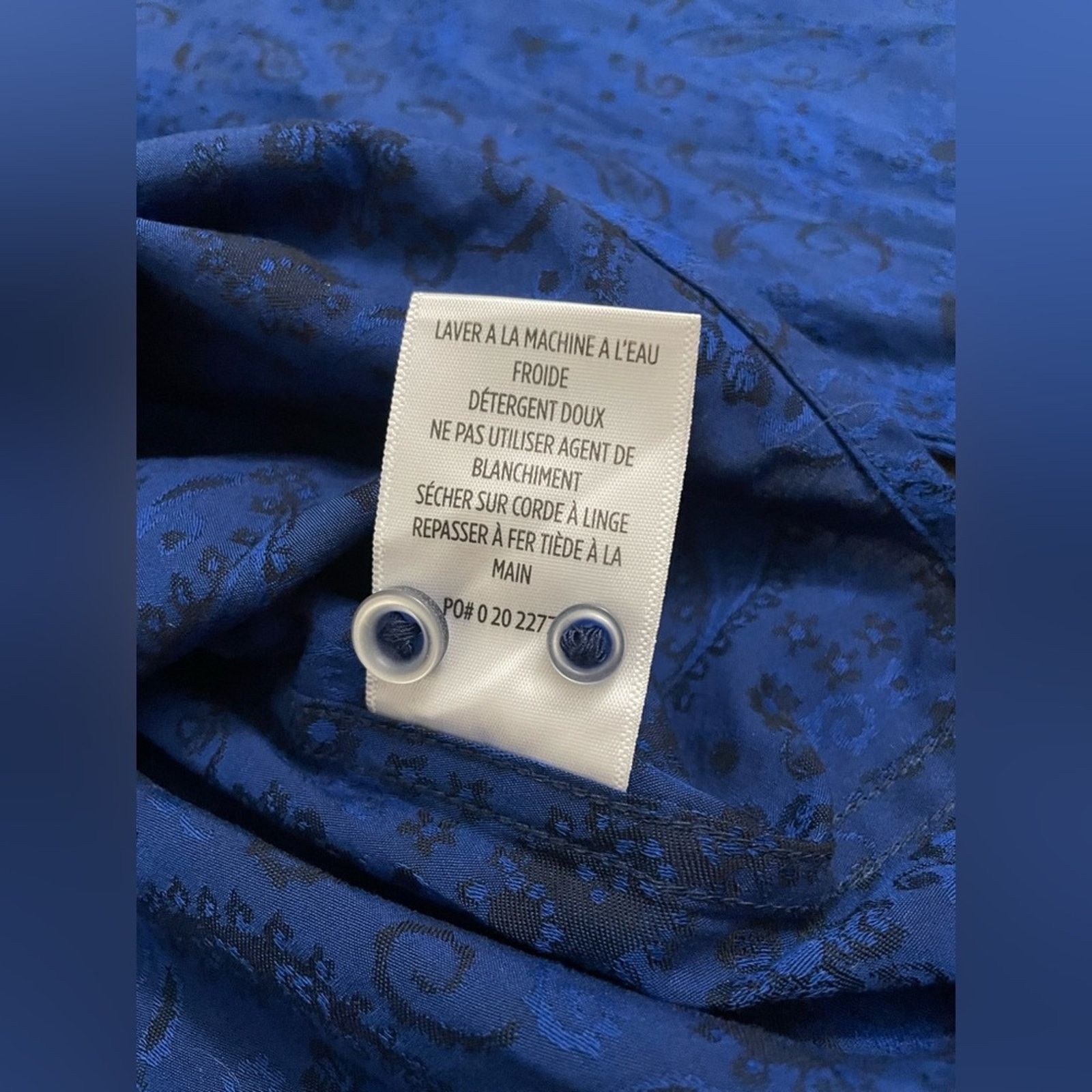Robert Graham Robert Graham Men Hanging Gardens L/S Shirt Blue - Small Size US S / EU 44-46 / 1 - 7 Thumbnail