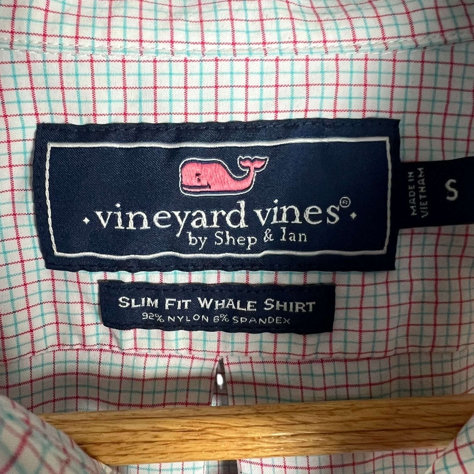 Vineyard Vines Men's Vineyard Vines Slim Fit Whale Shirt - S - $128 Retail Size US S / EU 44-46 / 1 - 2 Thumbnail