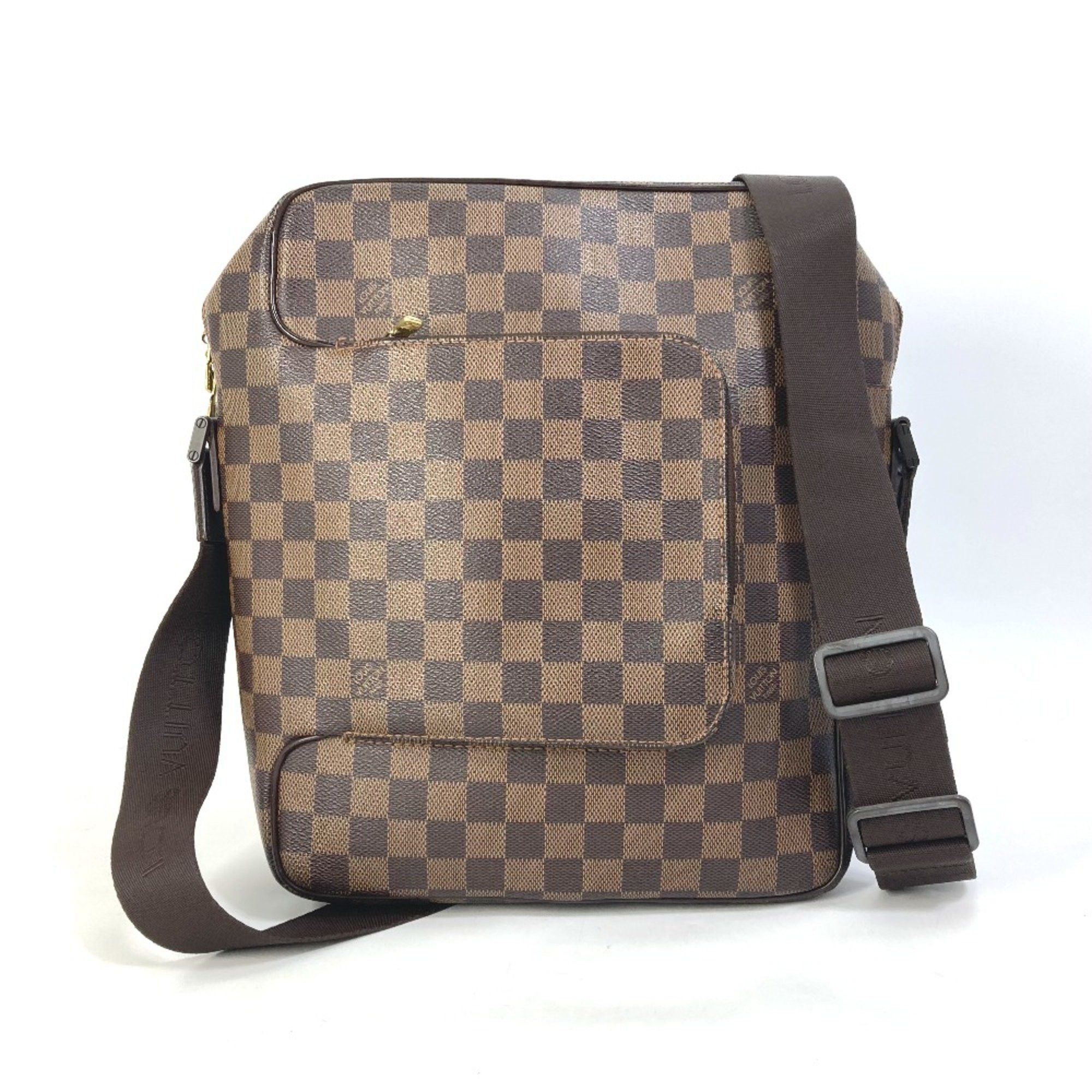 Louis Vuitton Louis Vuitton N41441 Damier Crossbody Shoulder Bag Ebene Brown Size ONE SIZE - 1 Thumbnail
