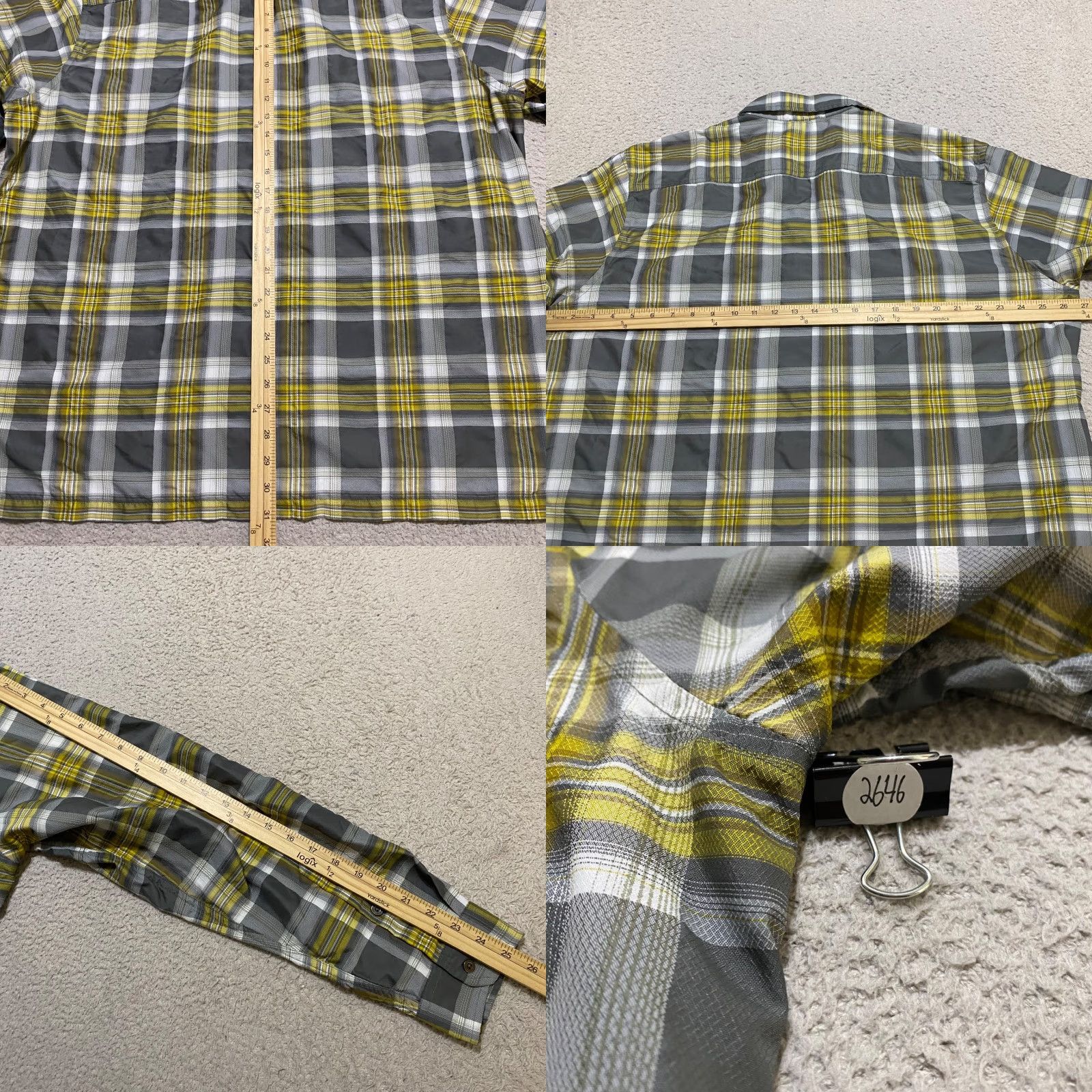Eddie Bauer Eddie Bauer Mens XL Shirt Multicolor Plaid Button-Front Outdoor Long Sleeve Shirt Size US XL / EU 56 / 4 - 8 Thumbnail