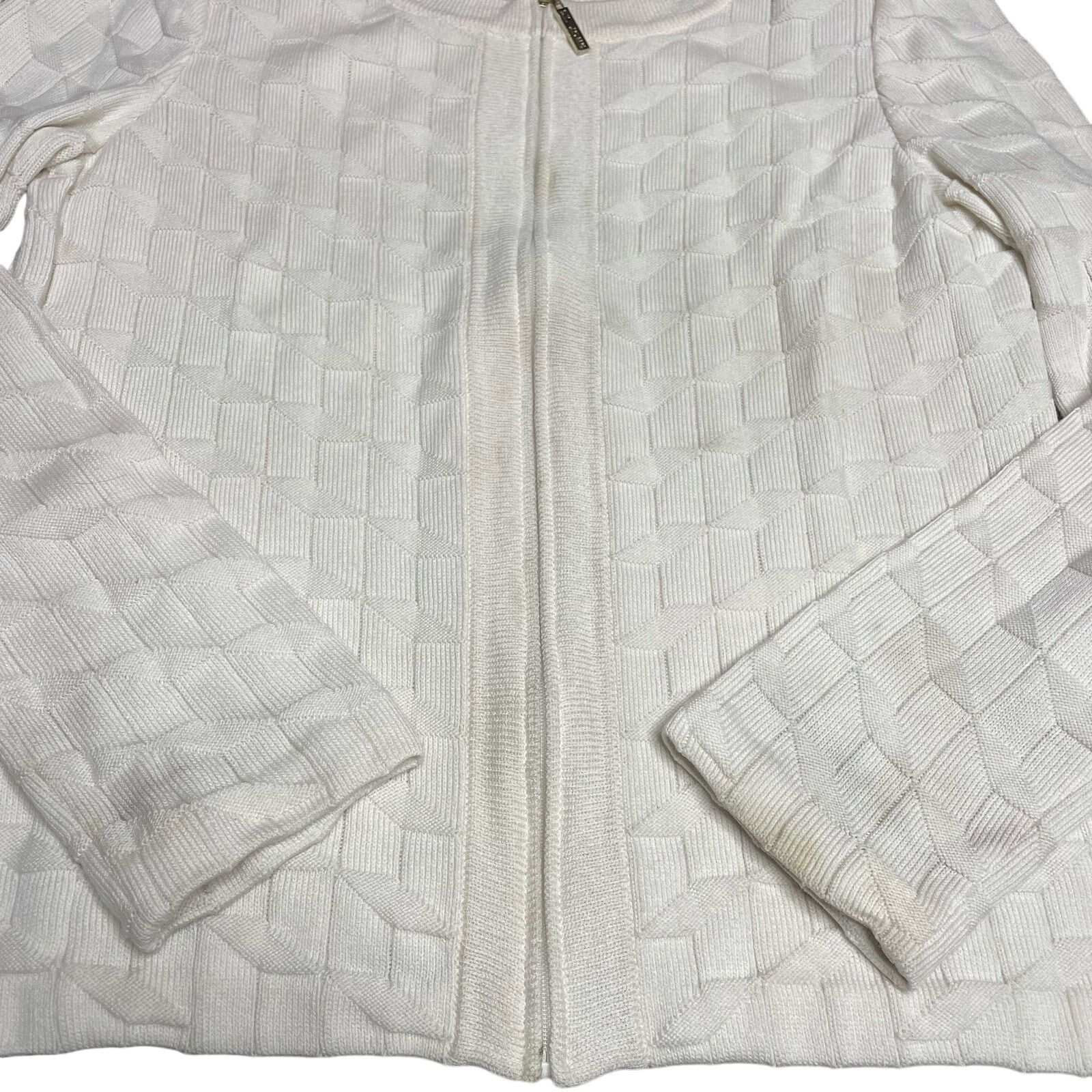 St. John St. John Full Zip Sweater Size M / US 6-8 / IT 42-44 - 10 Thumbnail
