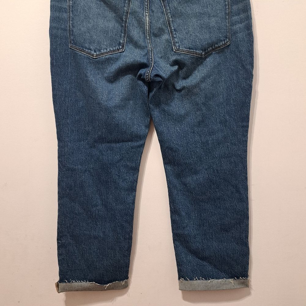 J.Crew J.Crew Slim Boyfriend Jeans All Day Stretch Straight Leg Size 29 Petite Blue NWT Size 29" - 14 Thumbnail