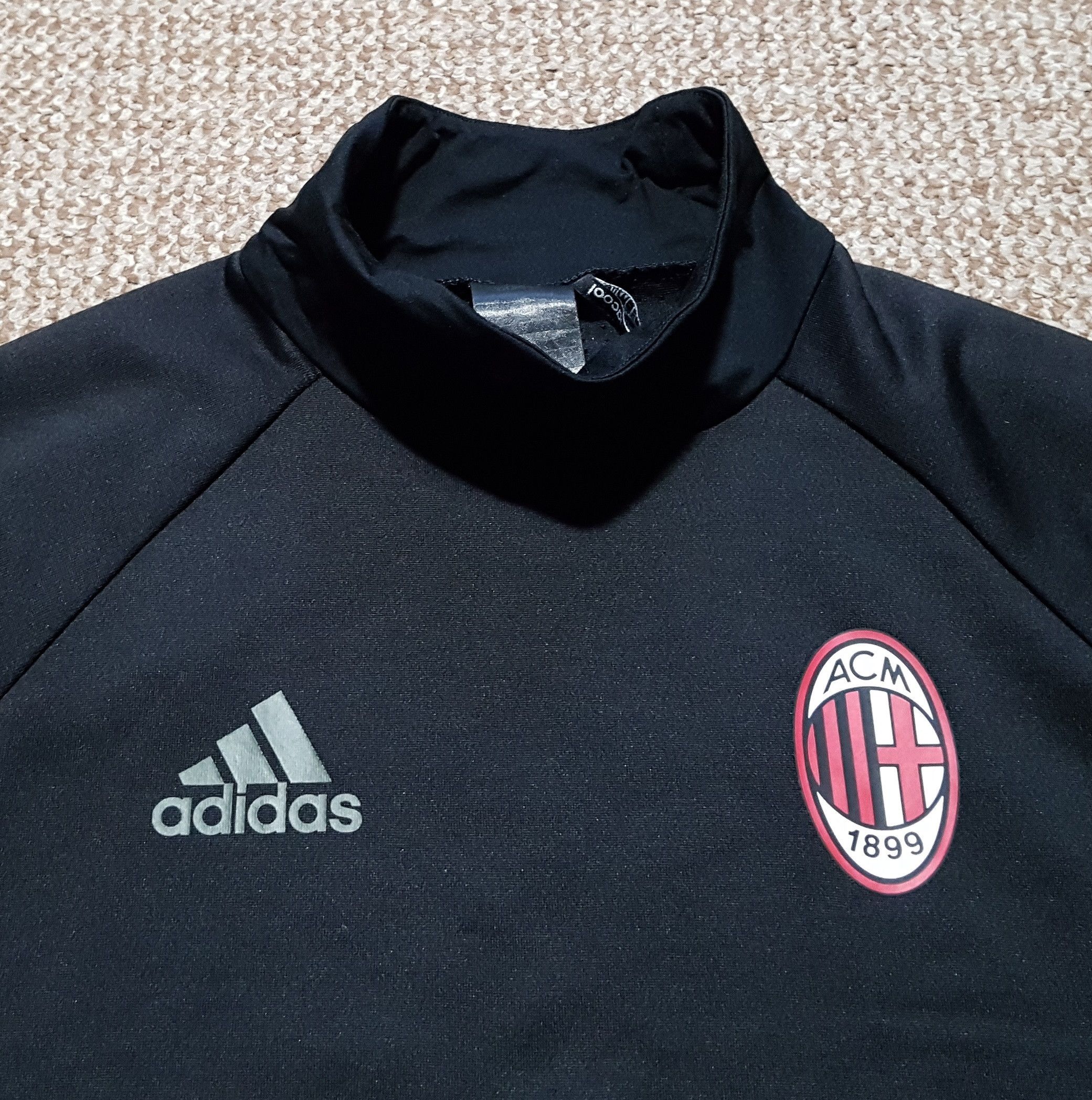 Adidas Adidas AC Milan Training Football Soccer Long Sleeve 2016-17 Size US M / EU 48-50 / 2 - 7 Thumbnail