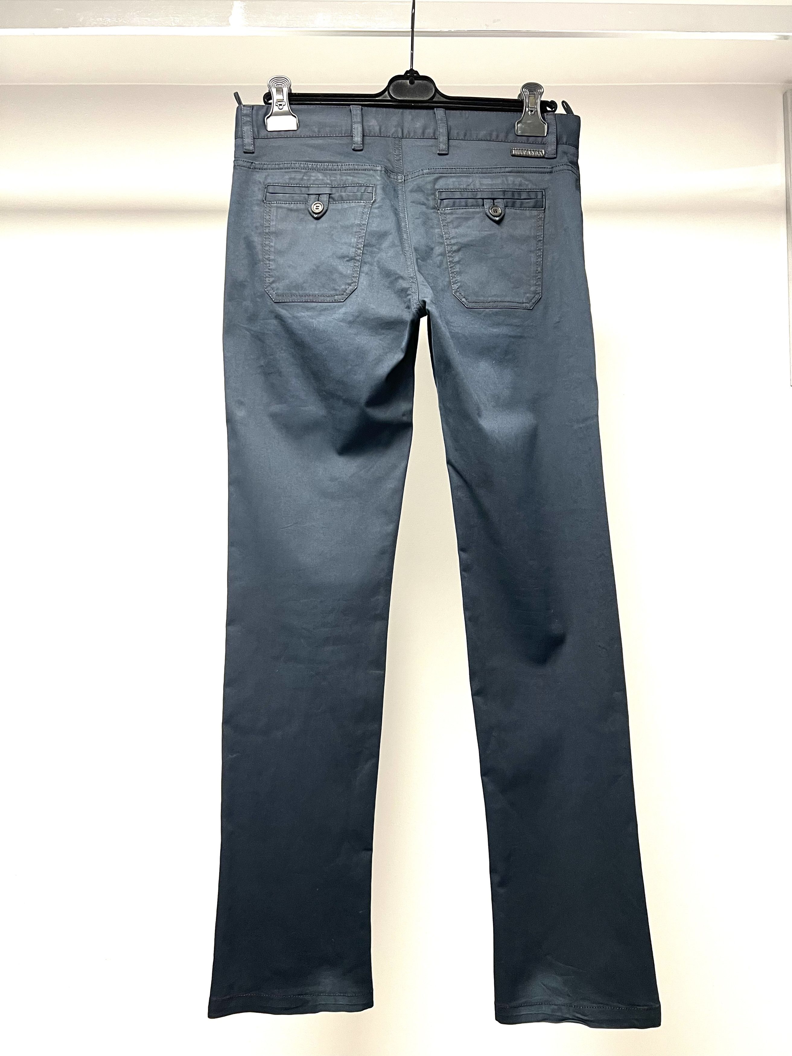Prada PRADA SPORT LINEA ROSSA COTTON BLEND BLACK CASUAL PANTS Size US 32 / EU 48 - 6 Thumbnail