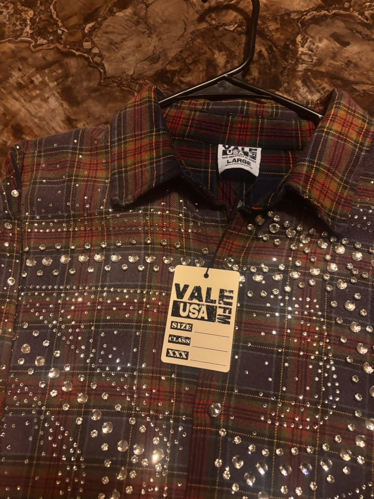 Vale Valr rhinestone flannel Size US L / EU 52-54 / 3 - 2 Thumbnail