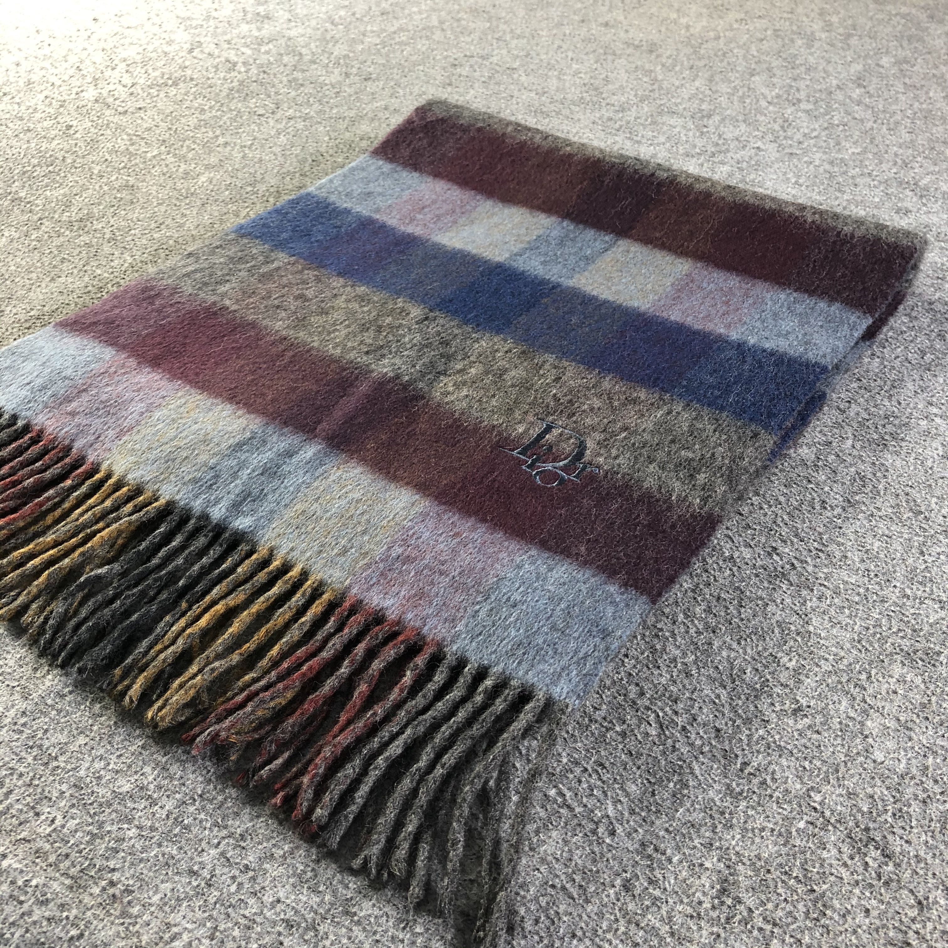 Christian Dior Monsieur Christian Dior Scarf / Muffler / Neckwear P598 Size ONE SIZE - 5 Thumbnail